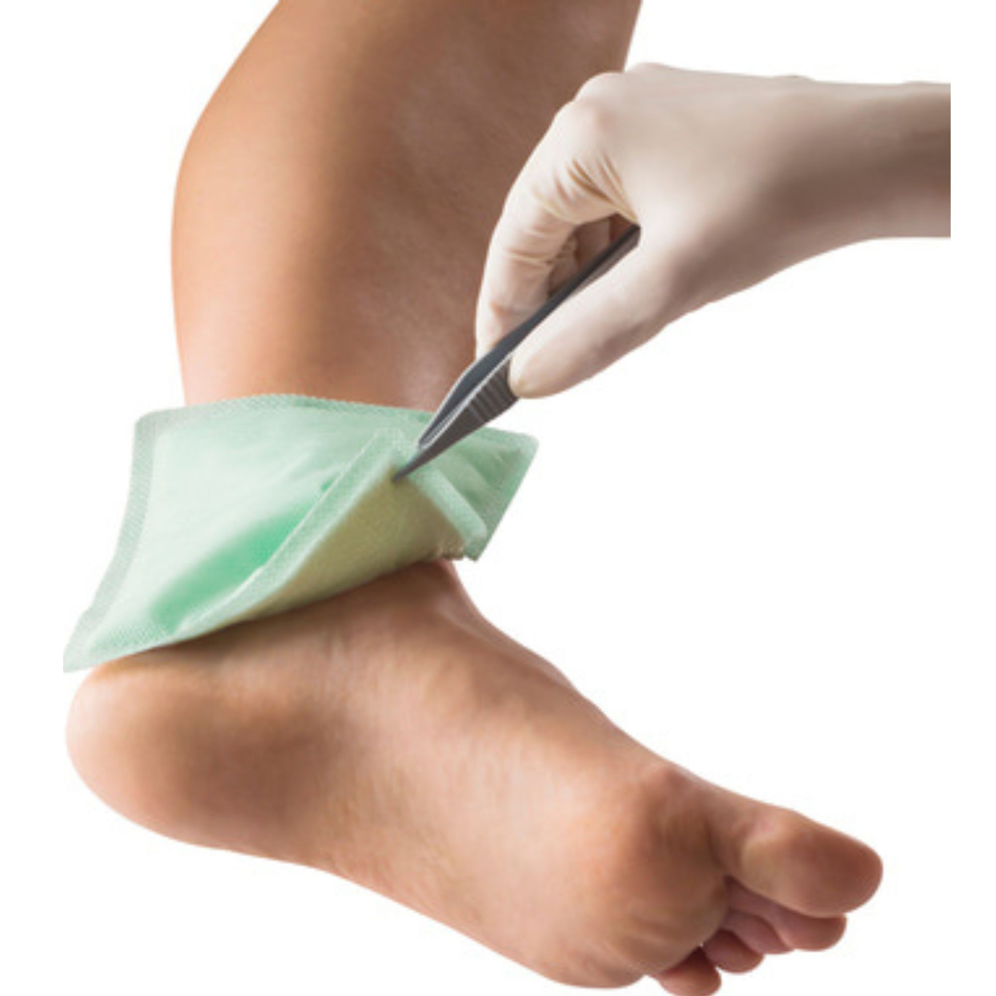 Zetuvit Plus Silicone Super Absorbent Dressing, 3 X 3", 413114, Box of 10