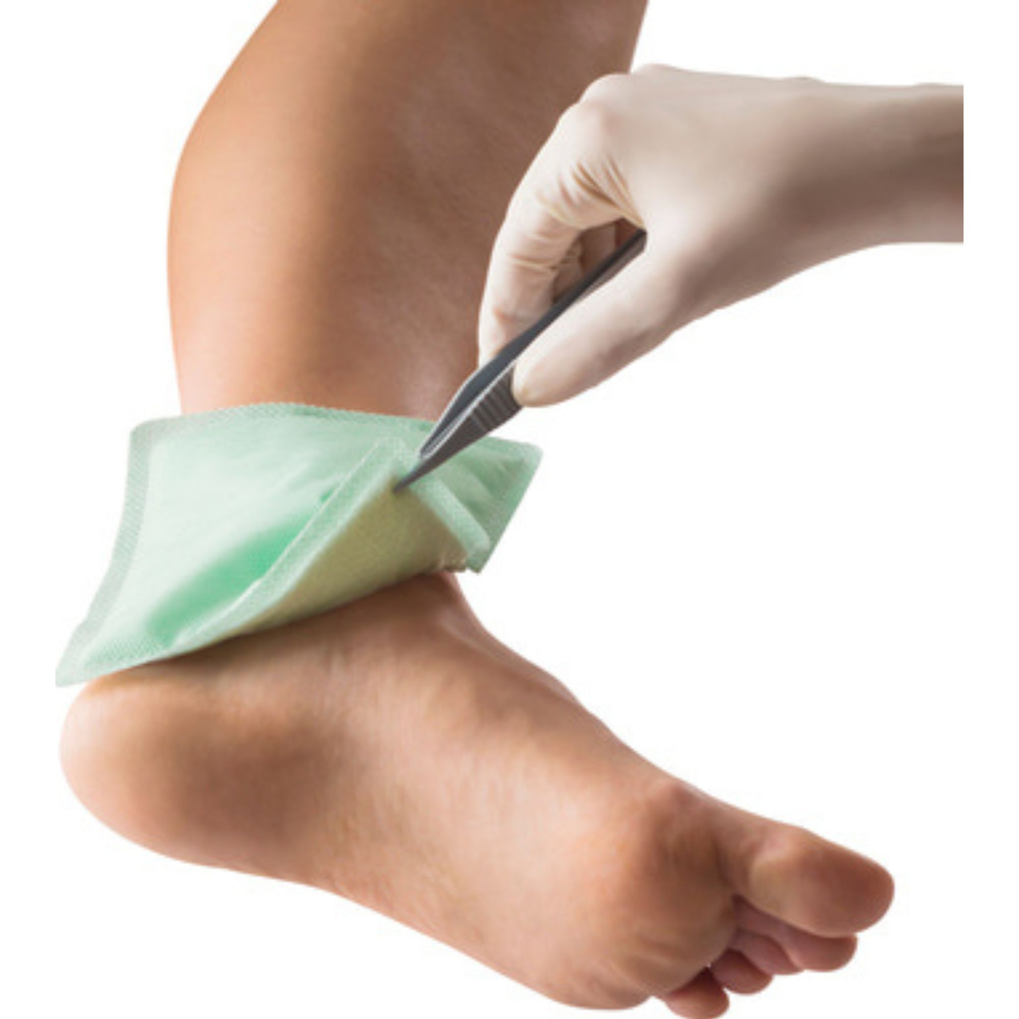 Zetuvit Plus Silicone Super Absorbent Dressing, 5 X 5"