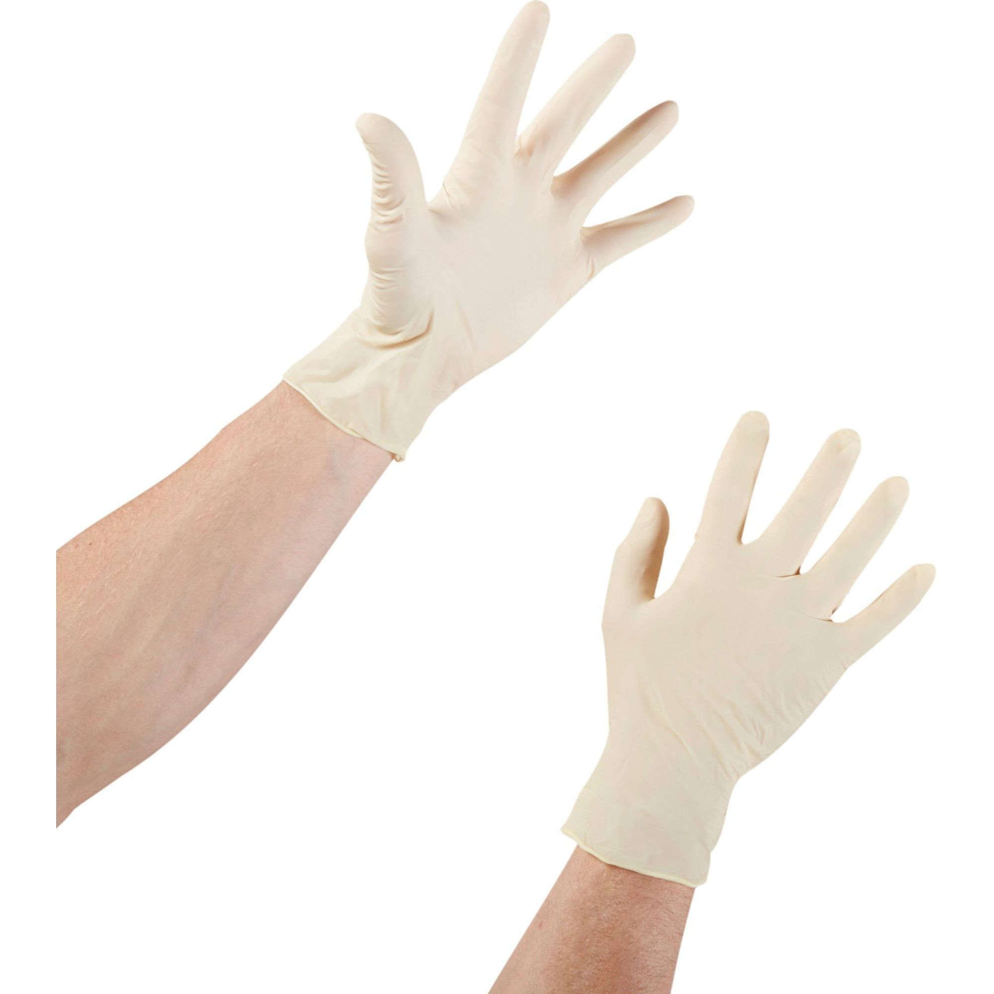 McKesson Confiderm DCL Latex Exam Gloves, Powder Free,