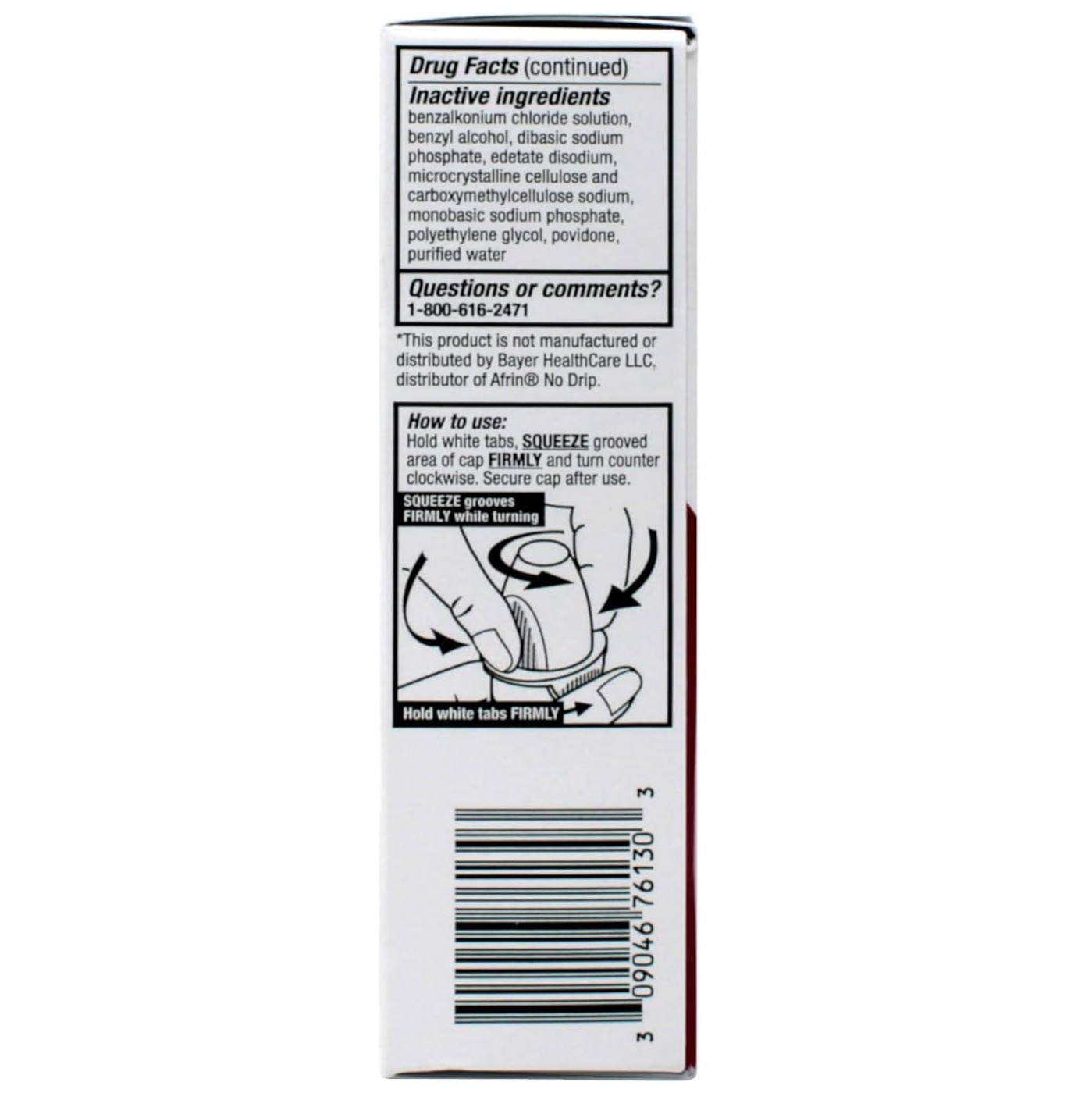 Major Soothing 12 Hour Nasal Decongestant Spray