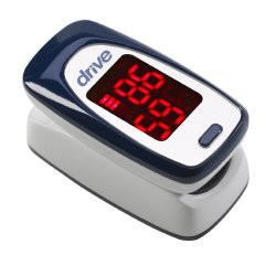 drive Battery Operated Fingertip Pulse Oximeter, MQ3000, 1 Each
