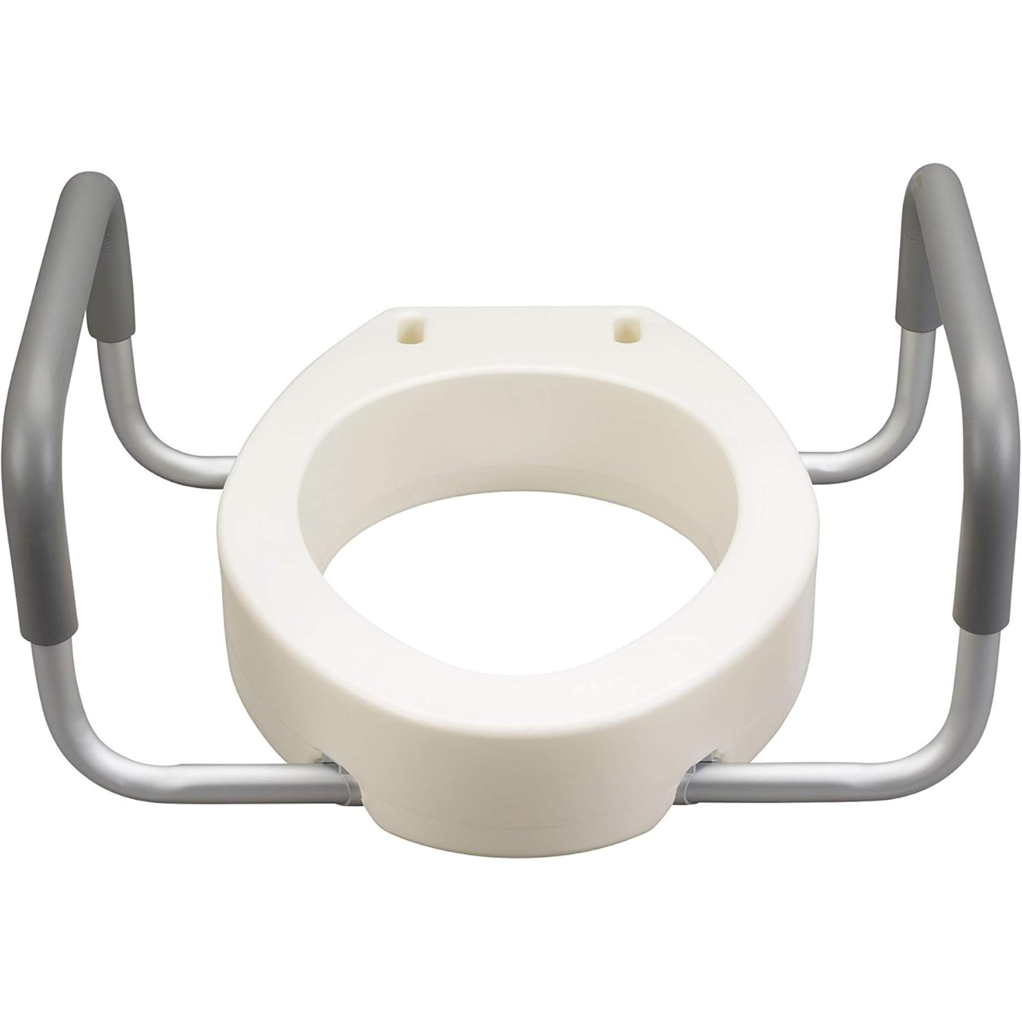 Drive Premium Elongated Raised Toilet Seat with Arms