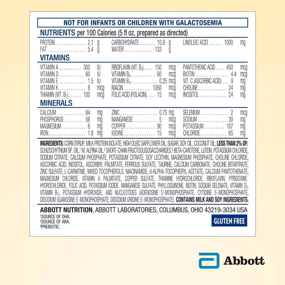 Similac Sensitive Liquid Infant Formula