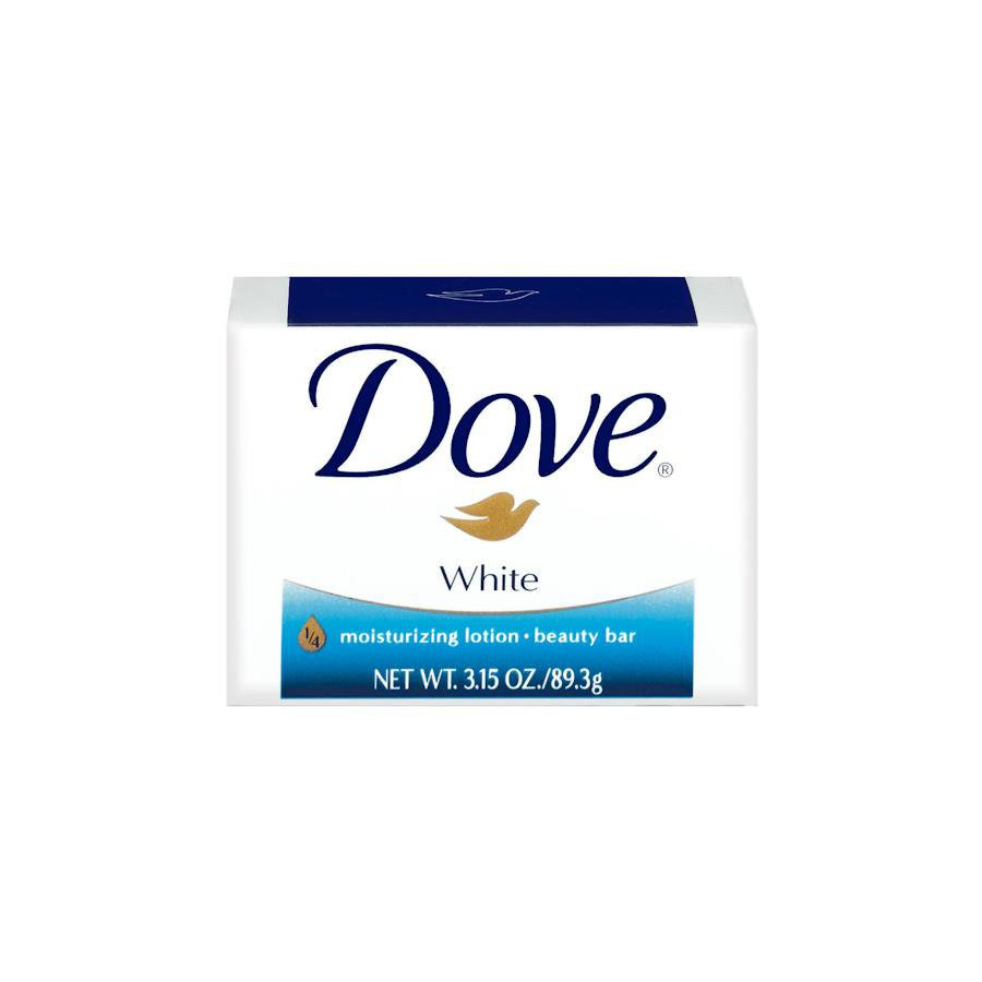 Dove White Moisturizing Lotion Beauty Bar, DVOCB610795CT, Pack of 8