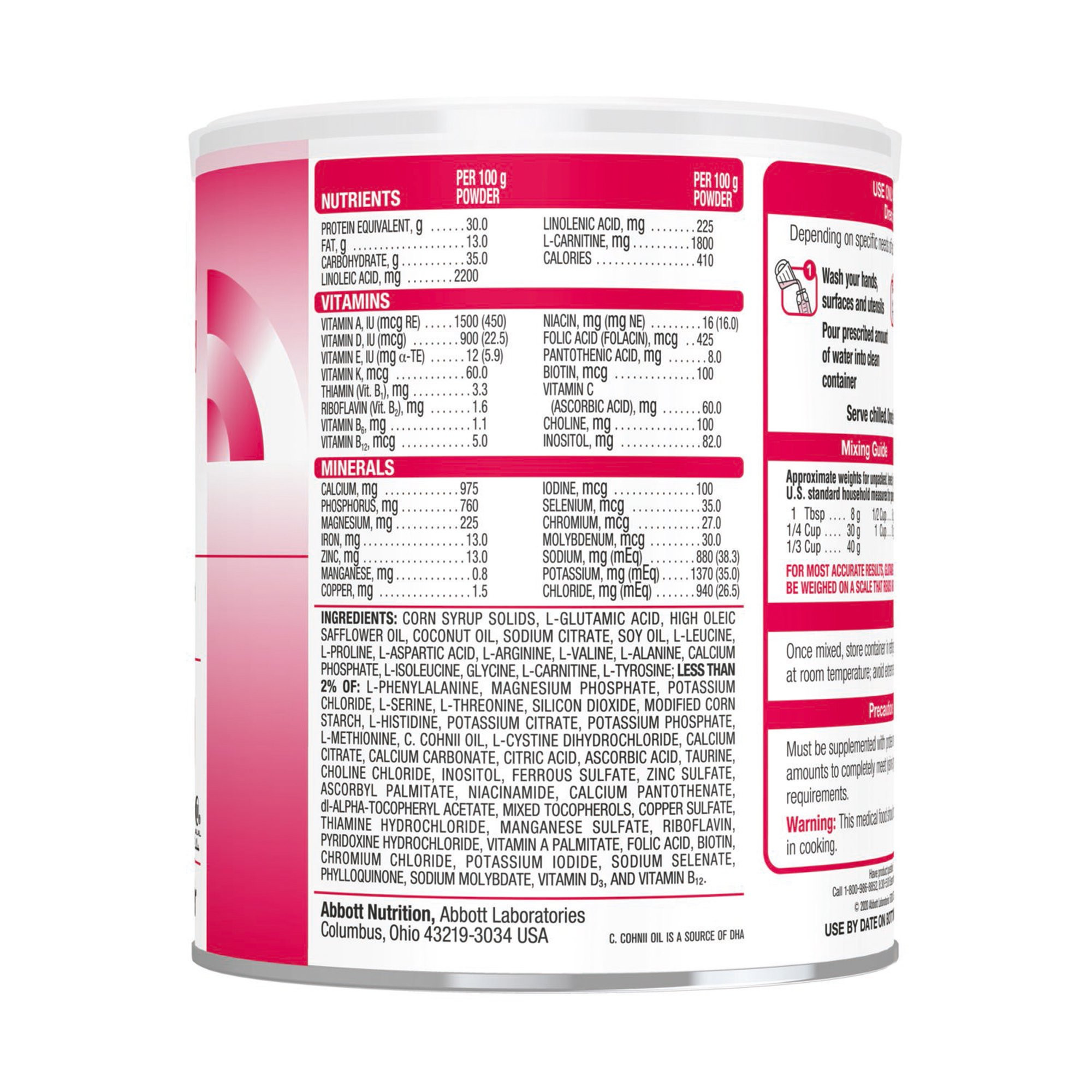 Glutarex-2 Amino Acid-Modified Medical Food Powder, 14.1 oz