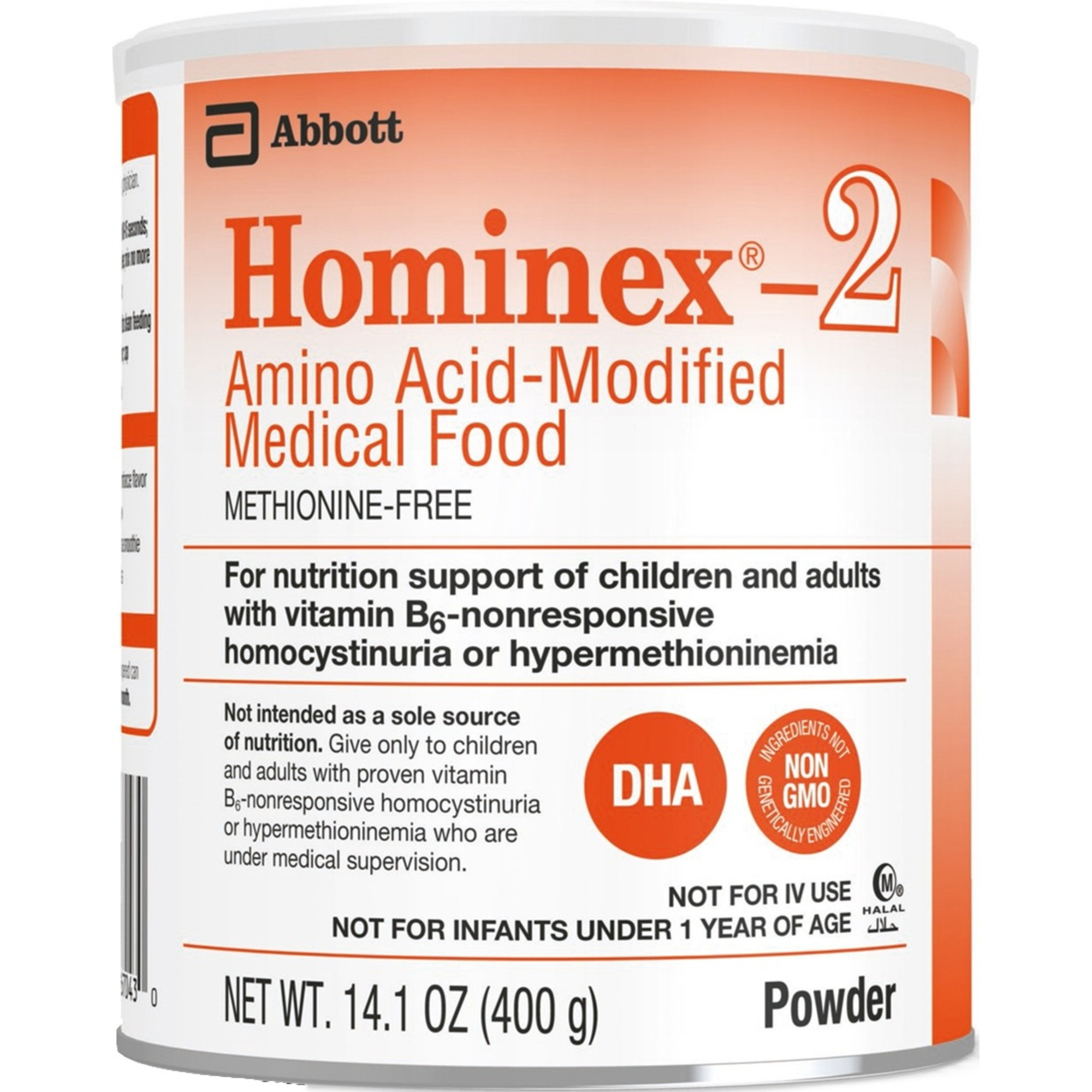 Hominex-2 Amino Acid-Modified Medical Food Powder, 14.1 oz