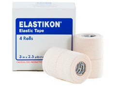 Elastikon Elastic Tape, 3 inch x 2½ yard, 10381370051753, Box of 4