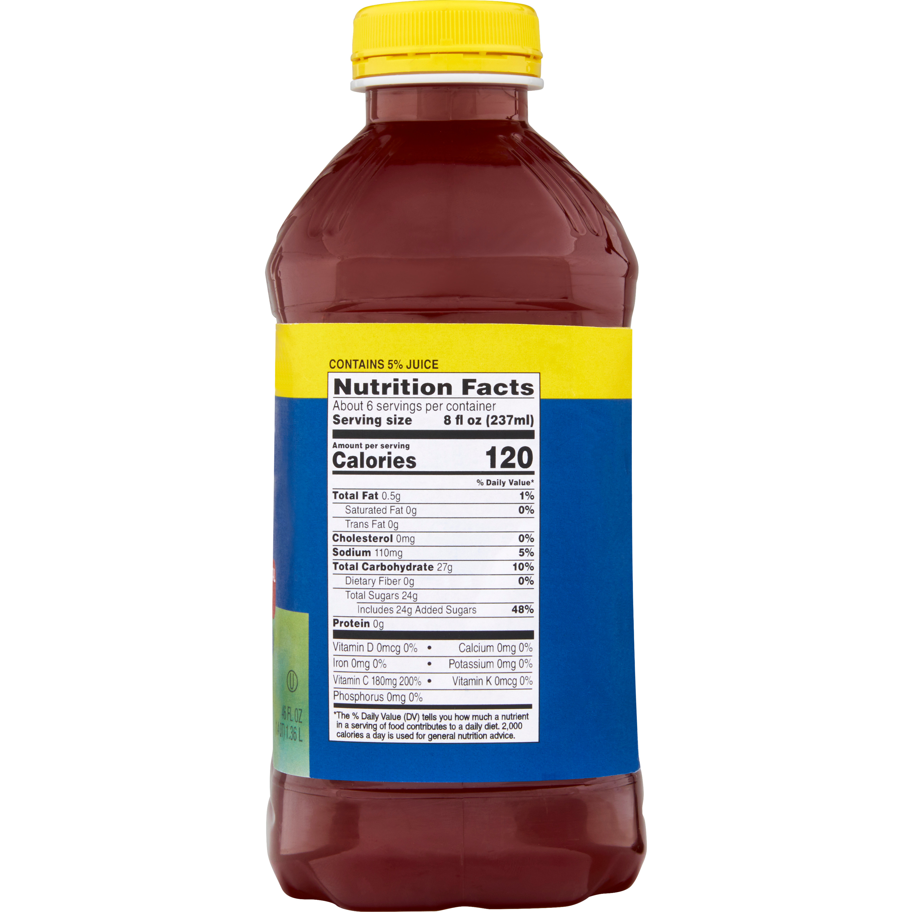 Thick & Easy Clear Honey Consistency Cranberry Thickened Beverage, 46 oz. Bottle