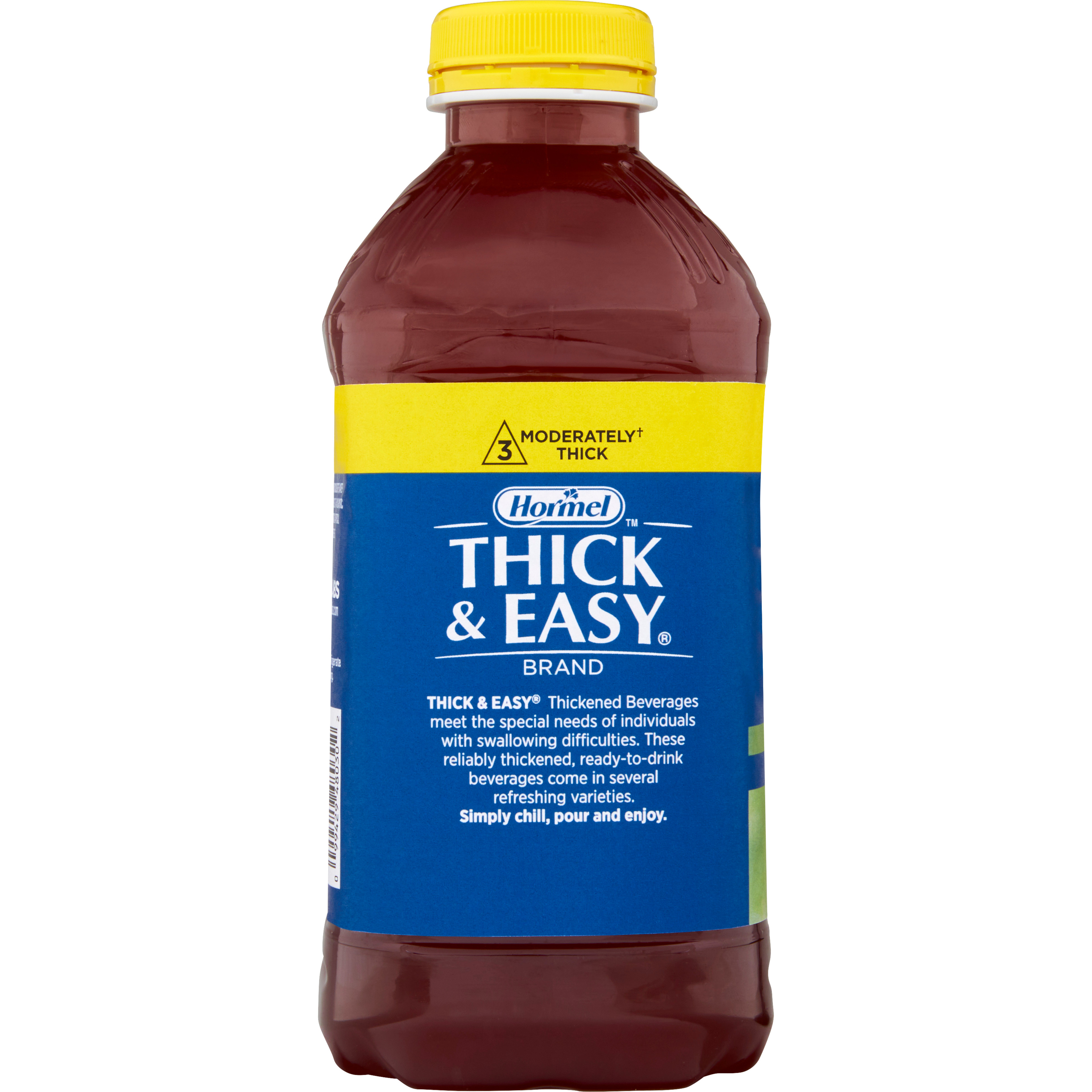 Thick & Easy Clear Honey Consistency Cranberry Thickened Beverage, 46 oz. Bottle