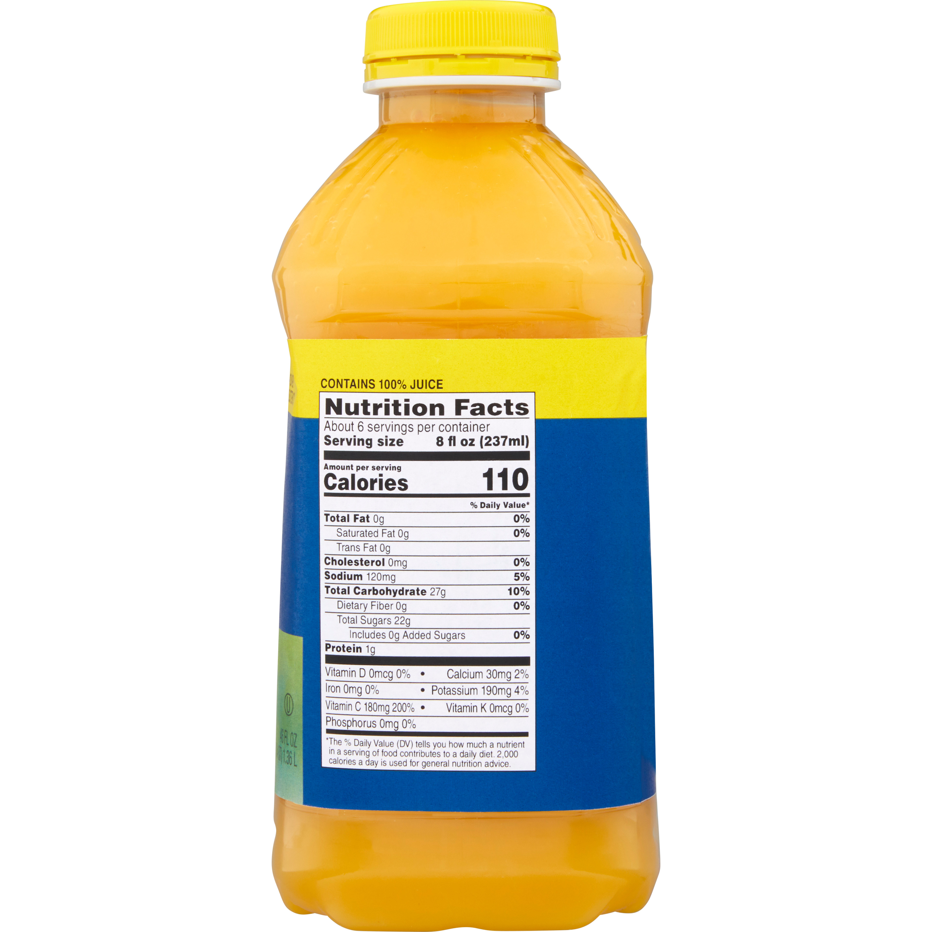 Thick & Easy Clear Honey Consistency Orange Juice Thickened Beverage, 46 oz. Bottle
