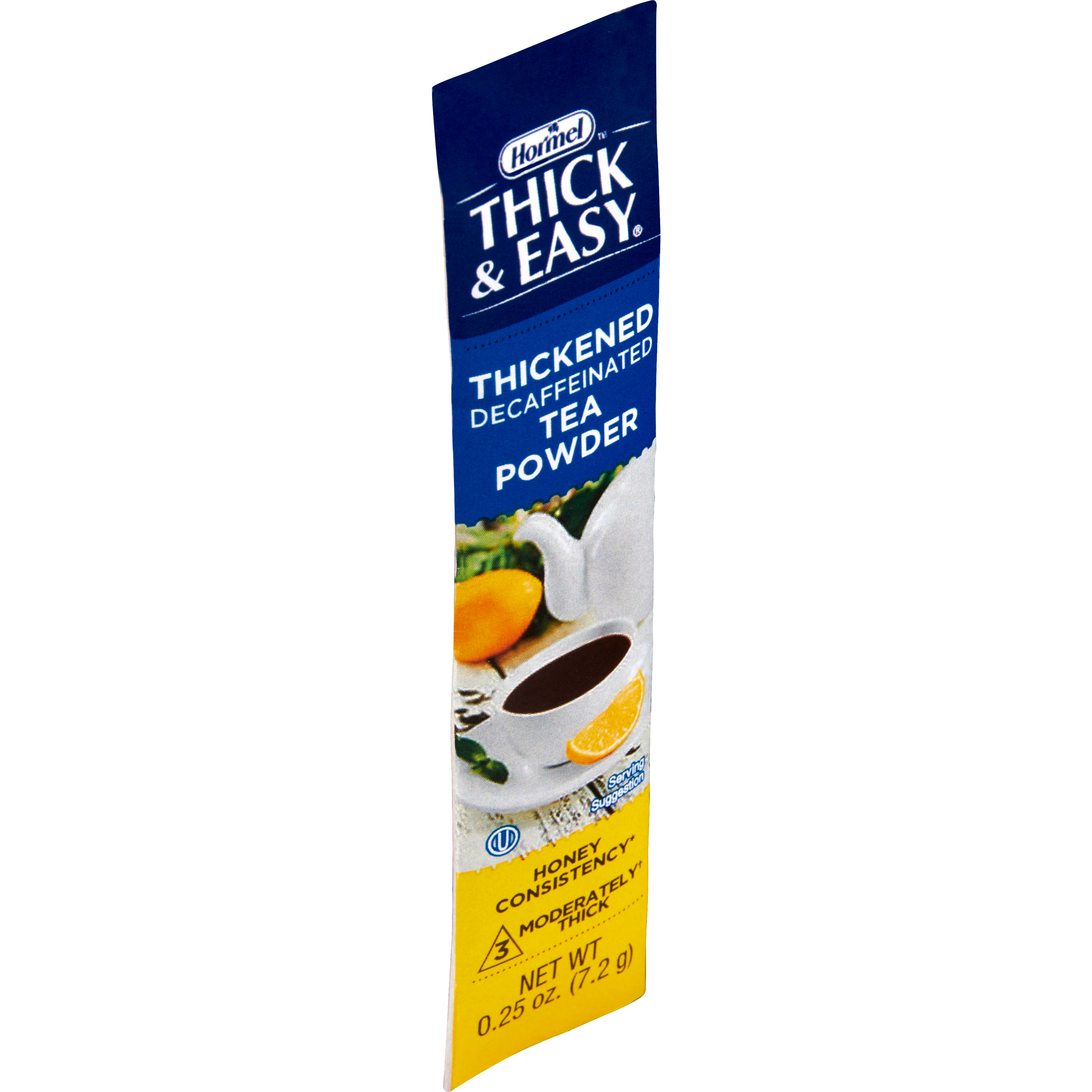 Thick & Easy Decaffeinated Tea Honey Consistency Thickened Beverage, ¼ oz. Packet of Powder