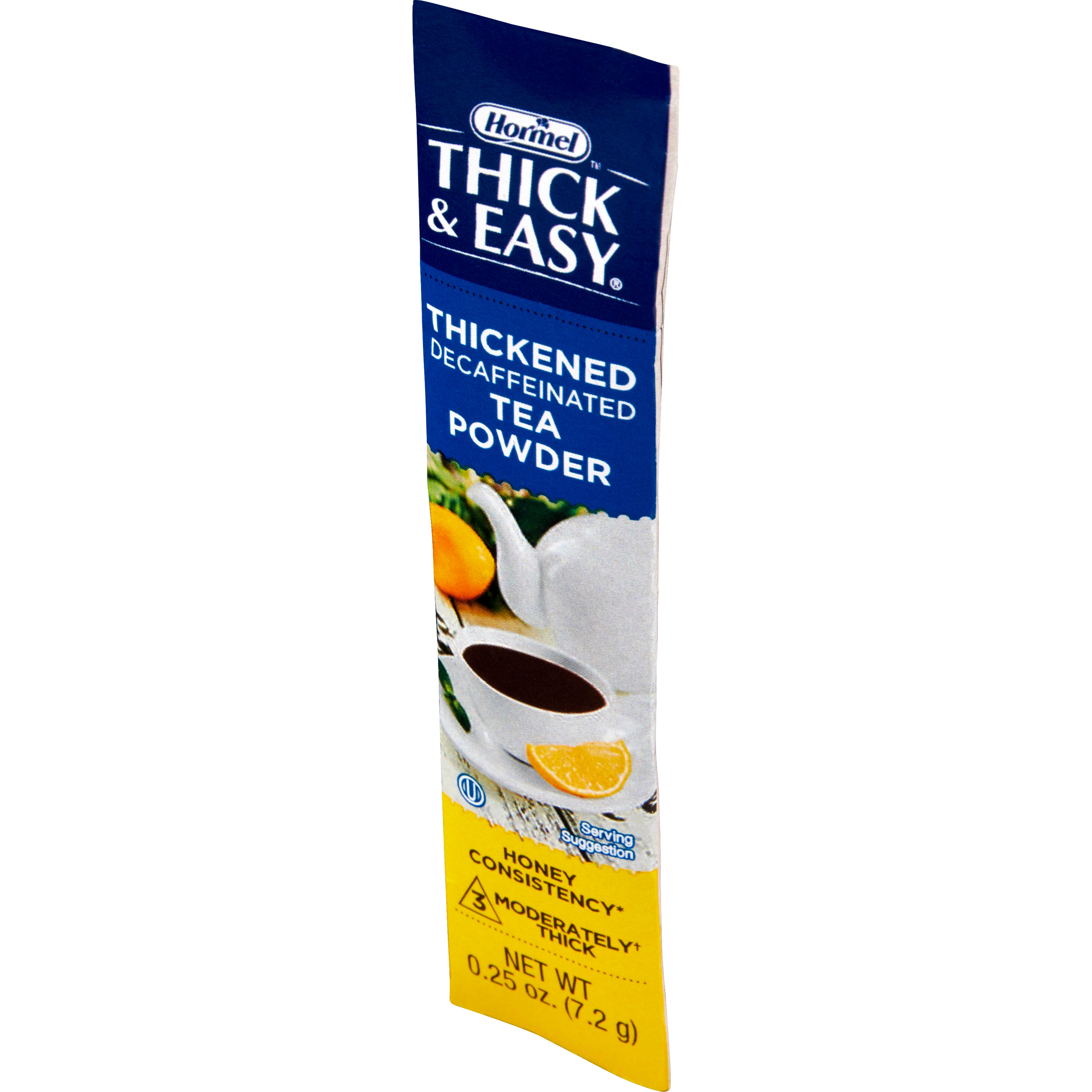 Thick & Easy Decaffeinated Tea Honey Consistency Thickened Beverage, ¼ oz. Packet of Powder