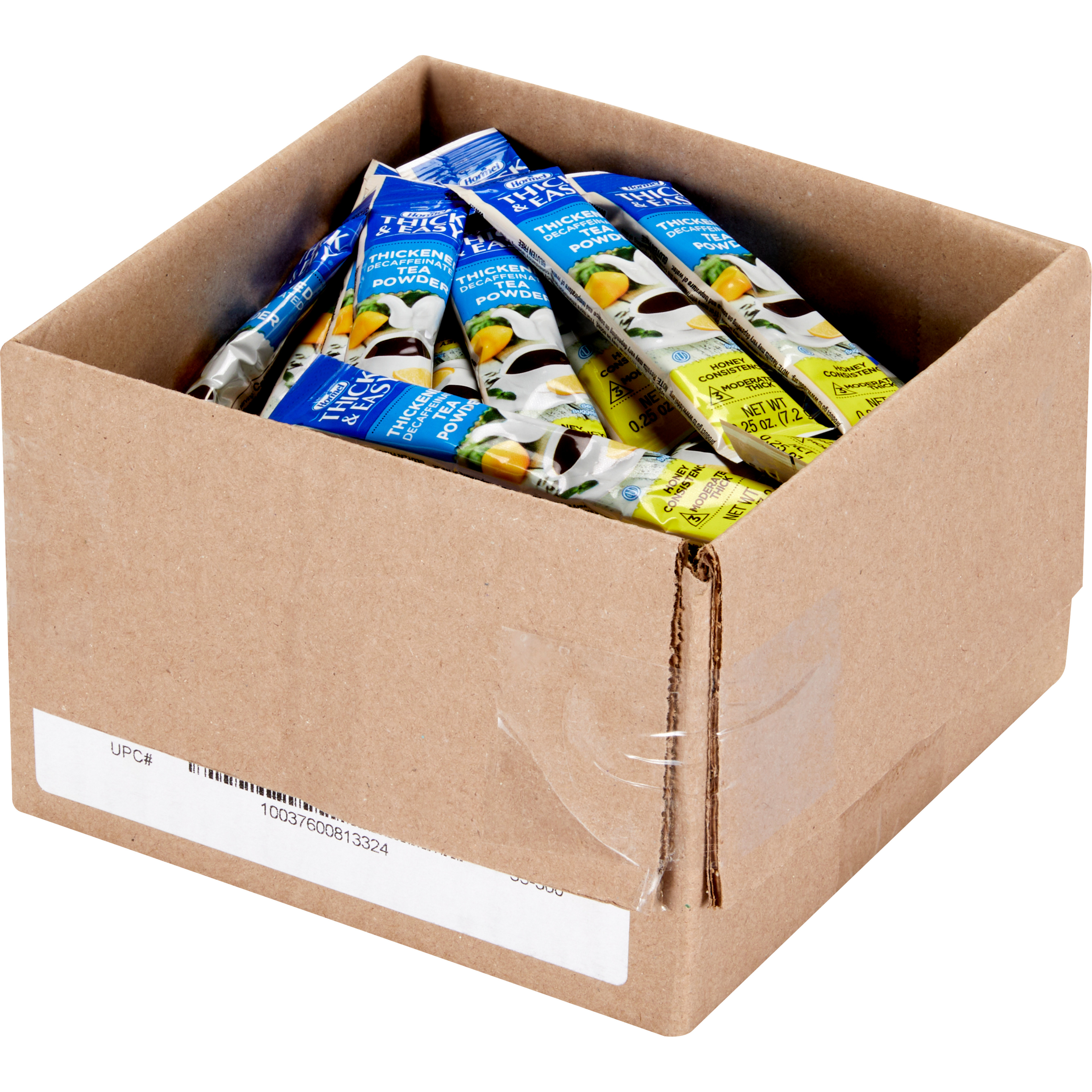 Thick & Easy Decaffeinated Tea Honey Consistency Thickened Beverage, ¼ oz. Packet of Powder