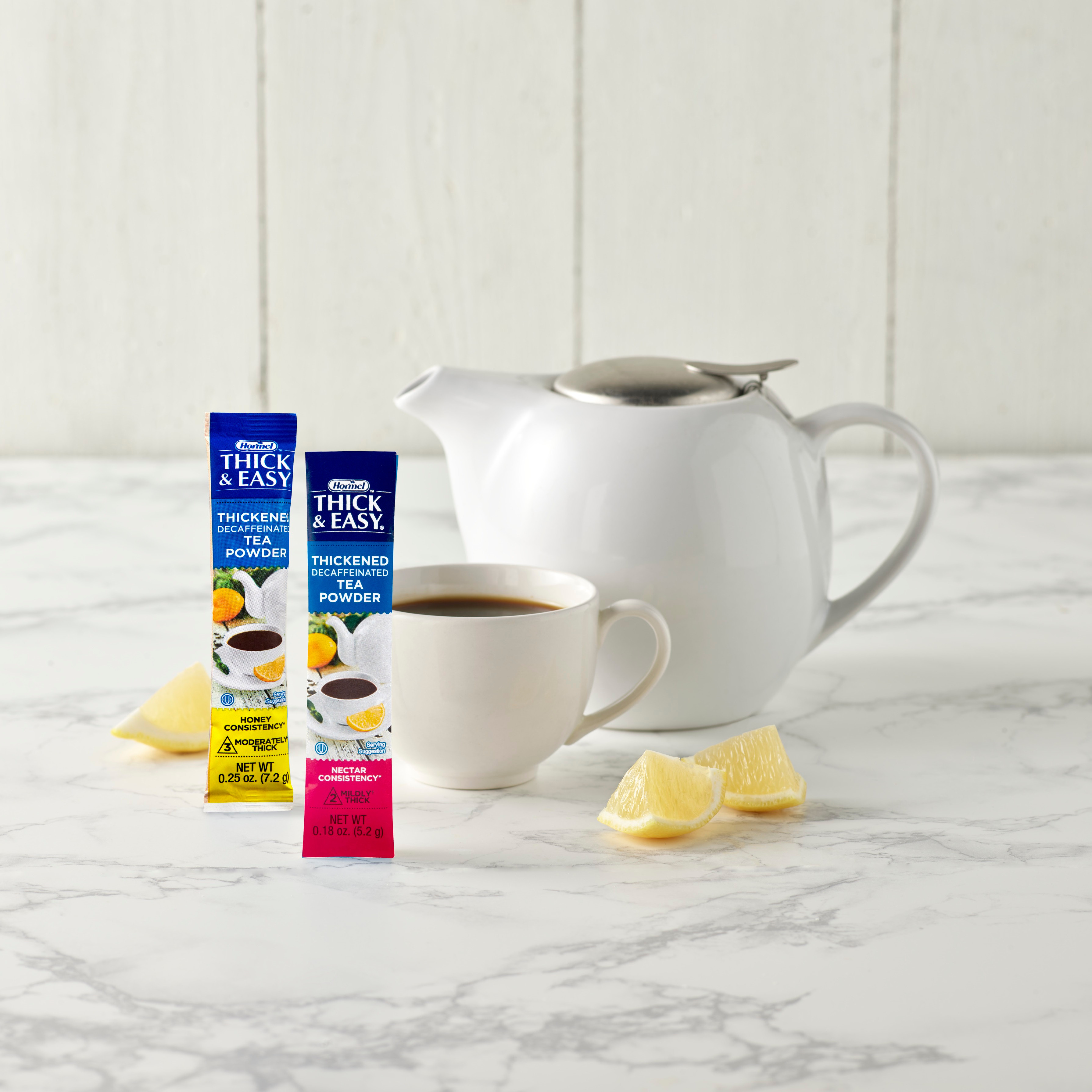 Thick & Easy Decaffeinated Tea Nectar Consistency Thickened Beverage, 0.18 oz. Packet of Powder