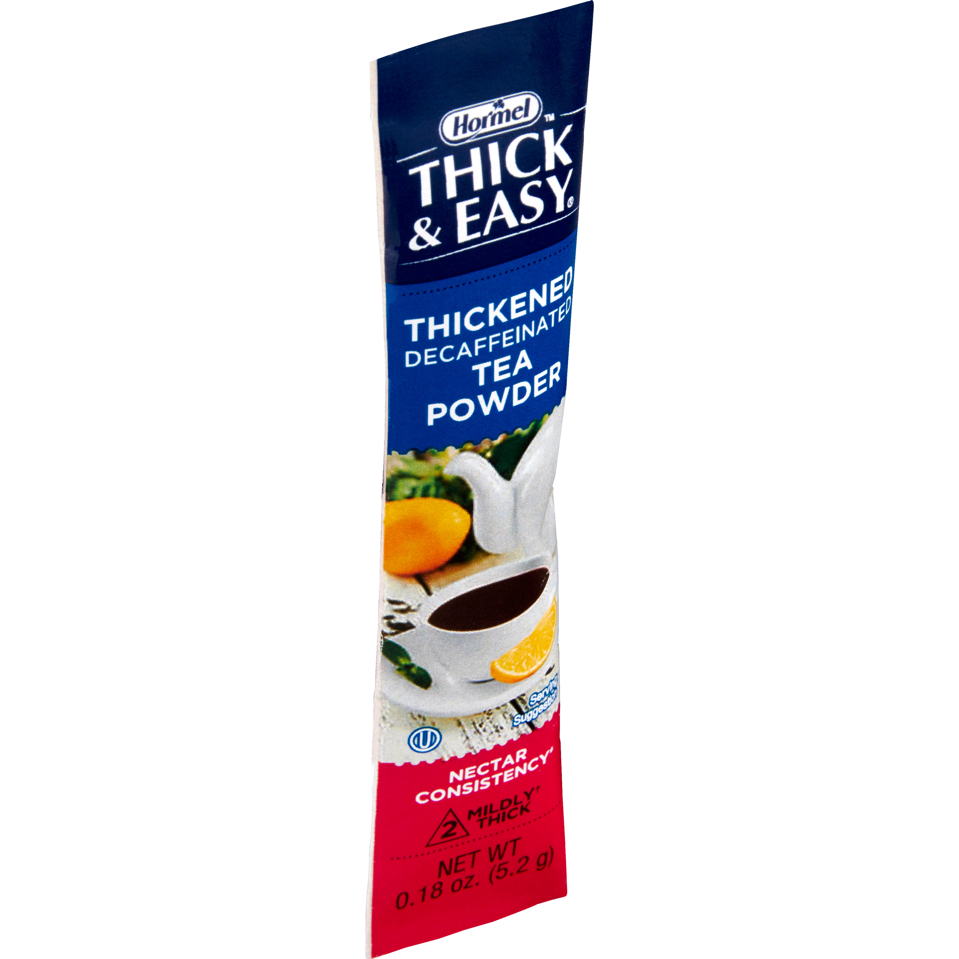 Thick & Easy Decaffeinated Tea Nectar Consistency Thickened Beverage, 0.18 oz. Packet of Powder
