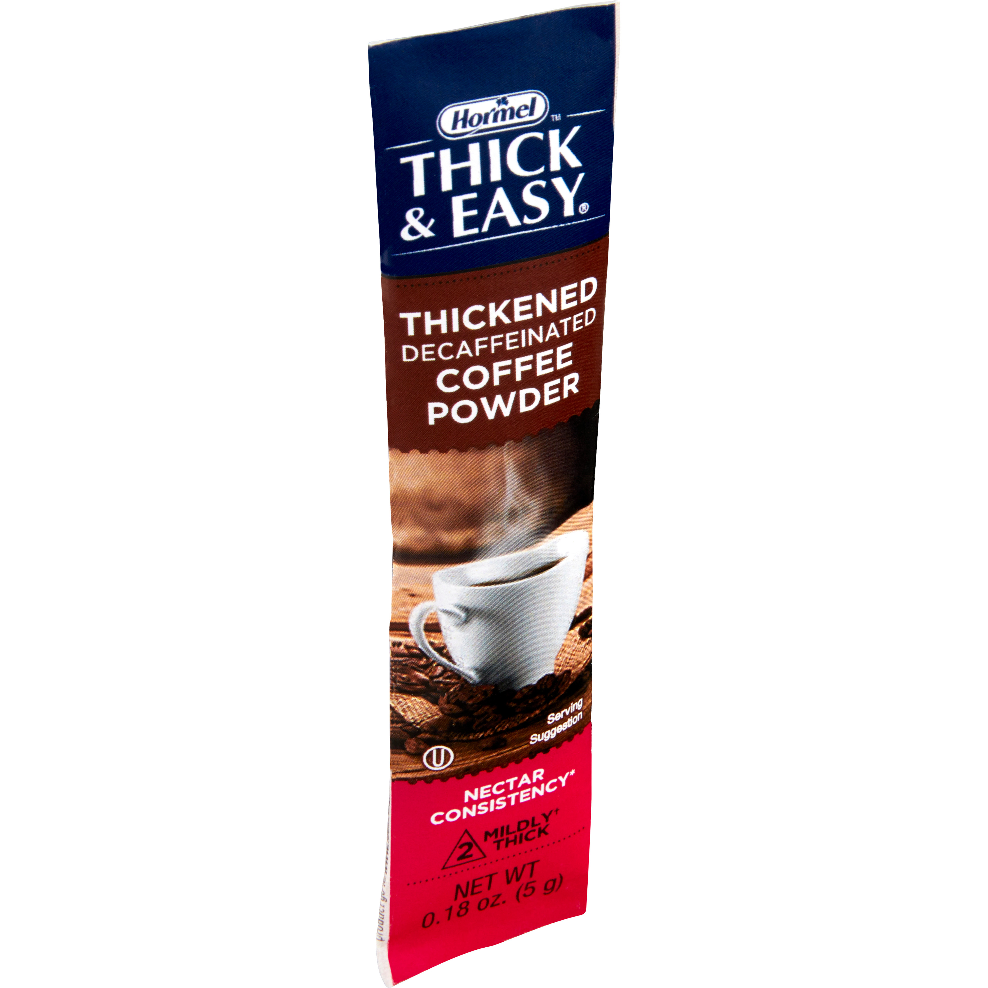 Thick & Easy Nectar Consistency Coffee Thickened Decaffeinated Beverage, 7 Gram