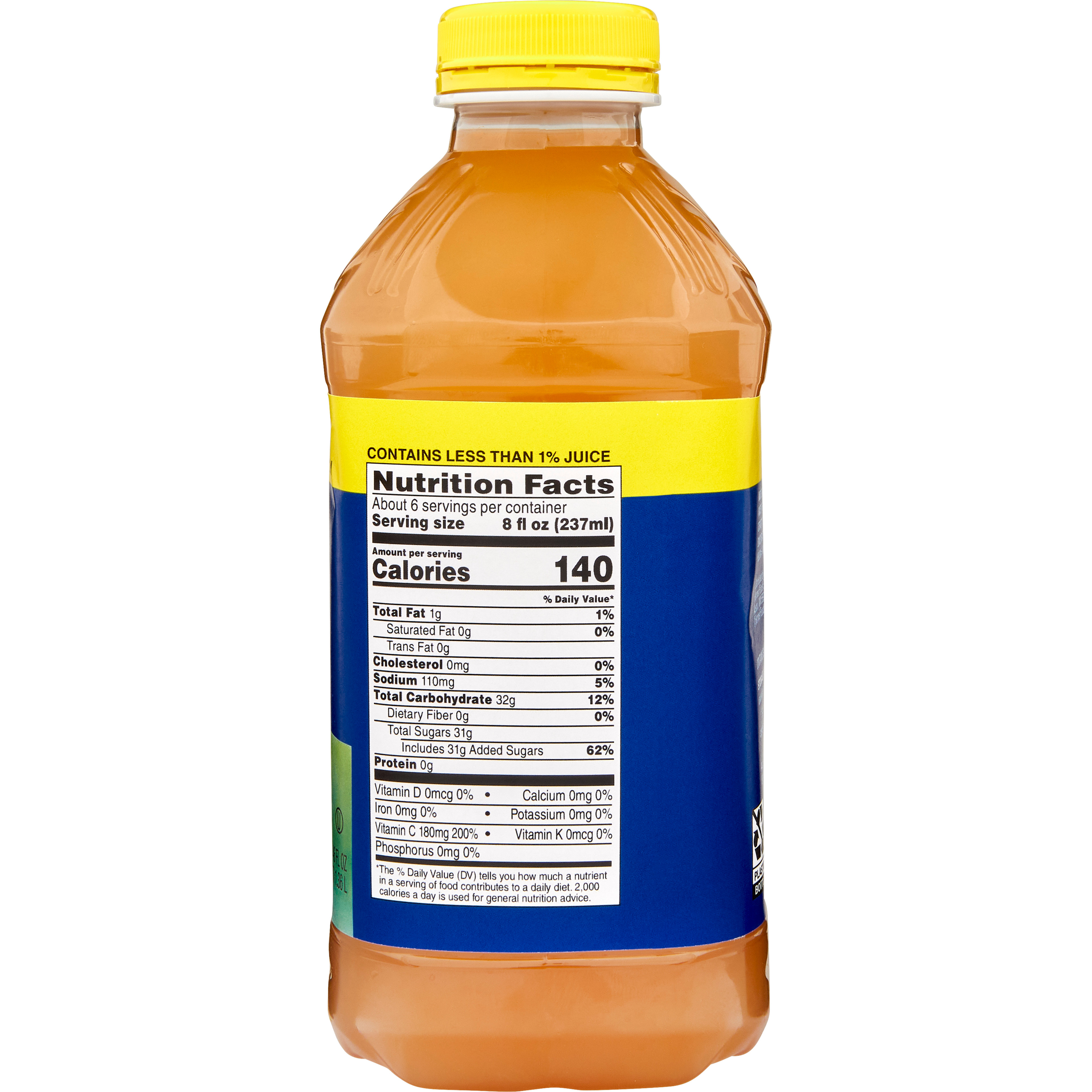 Thick & Easy Clear Honey Consistency Kiwi Strawberry Thickened Beverage, 46 oz. Bottle