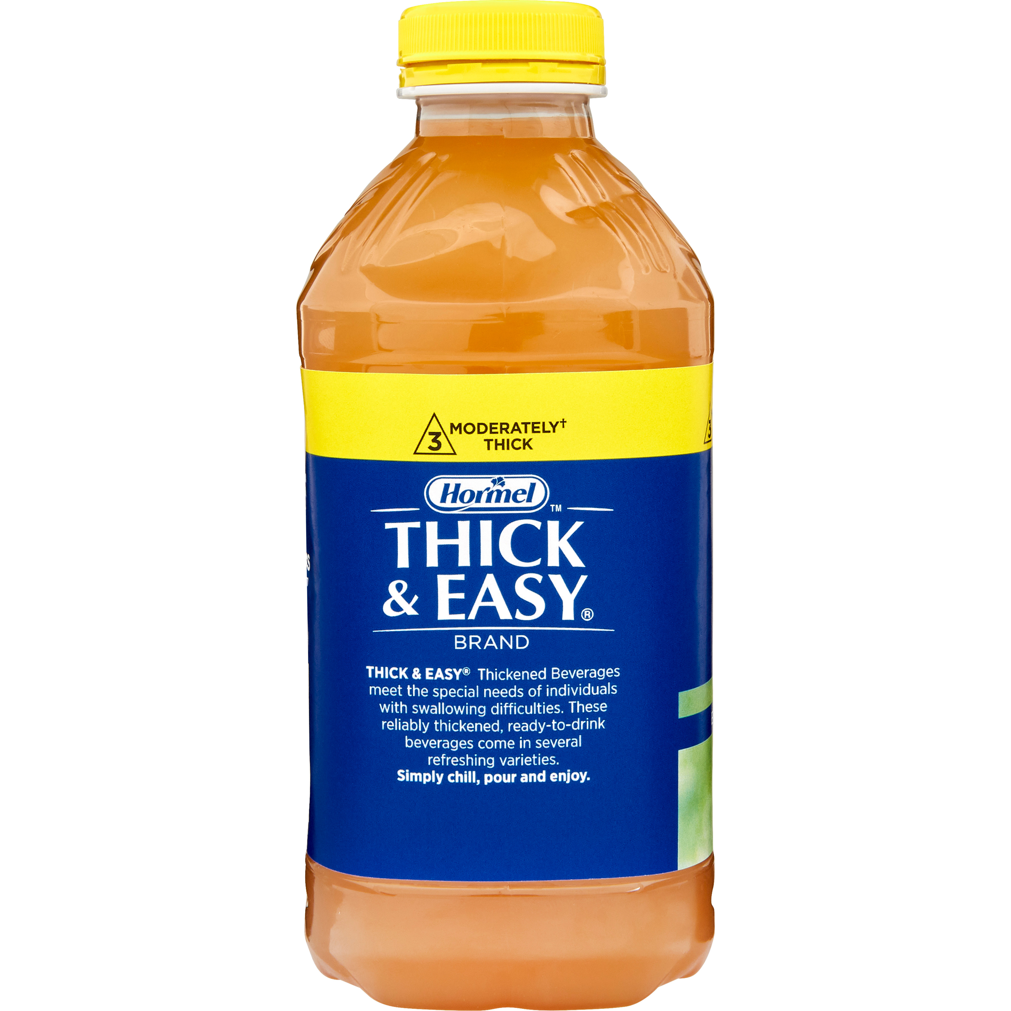 Thick & Easy Clear Honey Consistency Kiwi Strawberry Thickened Beverage, 46 oz. Bottle