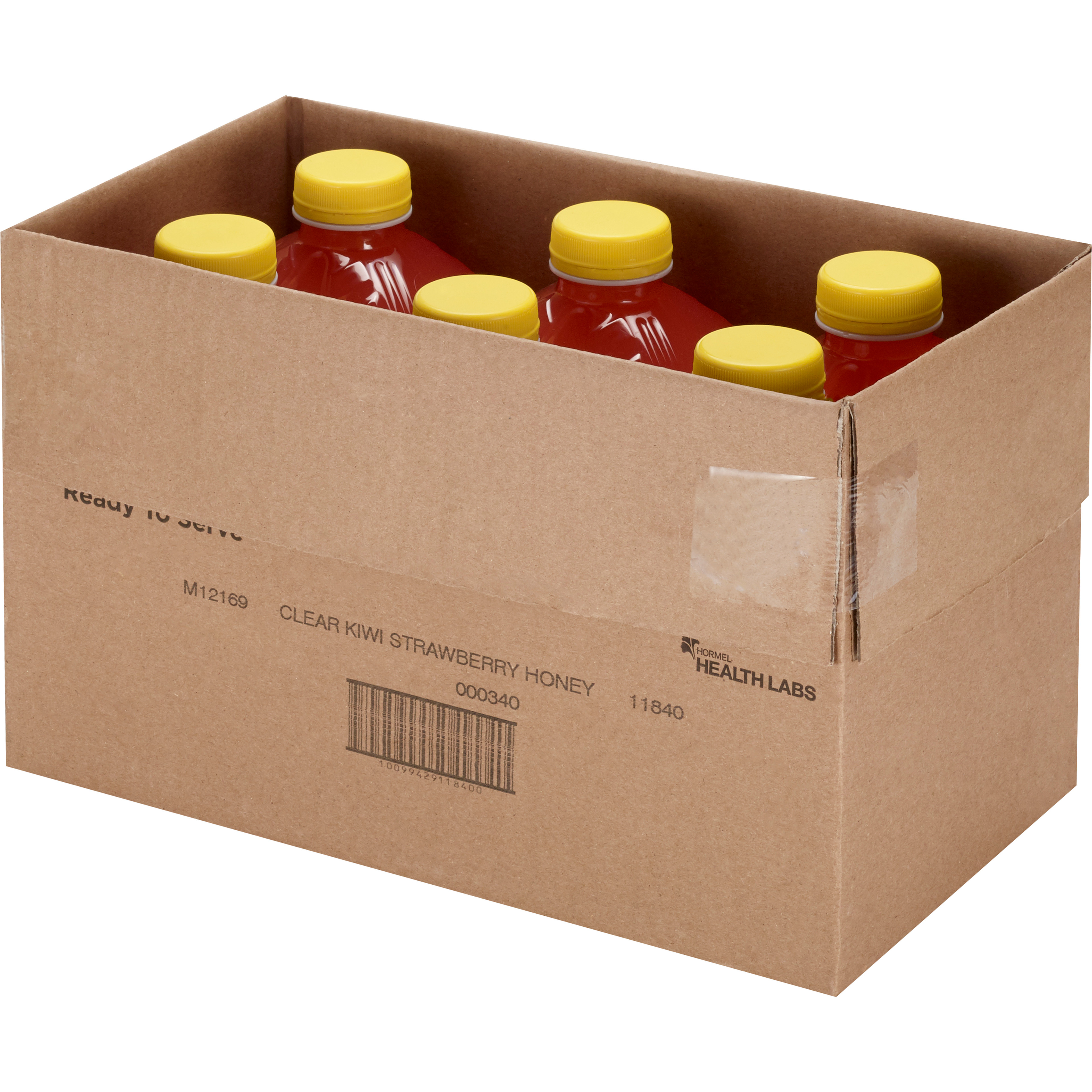 Thick & Easy Clear Honey Consistency Kiwi Strawberry Thickened Beverage, 46 oz. Bottle