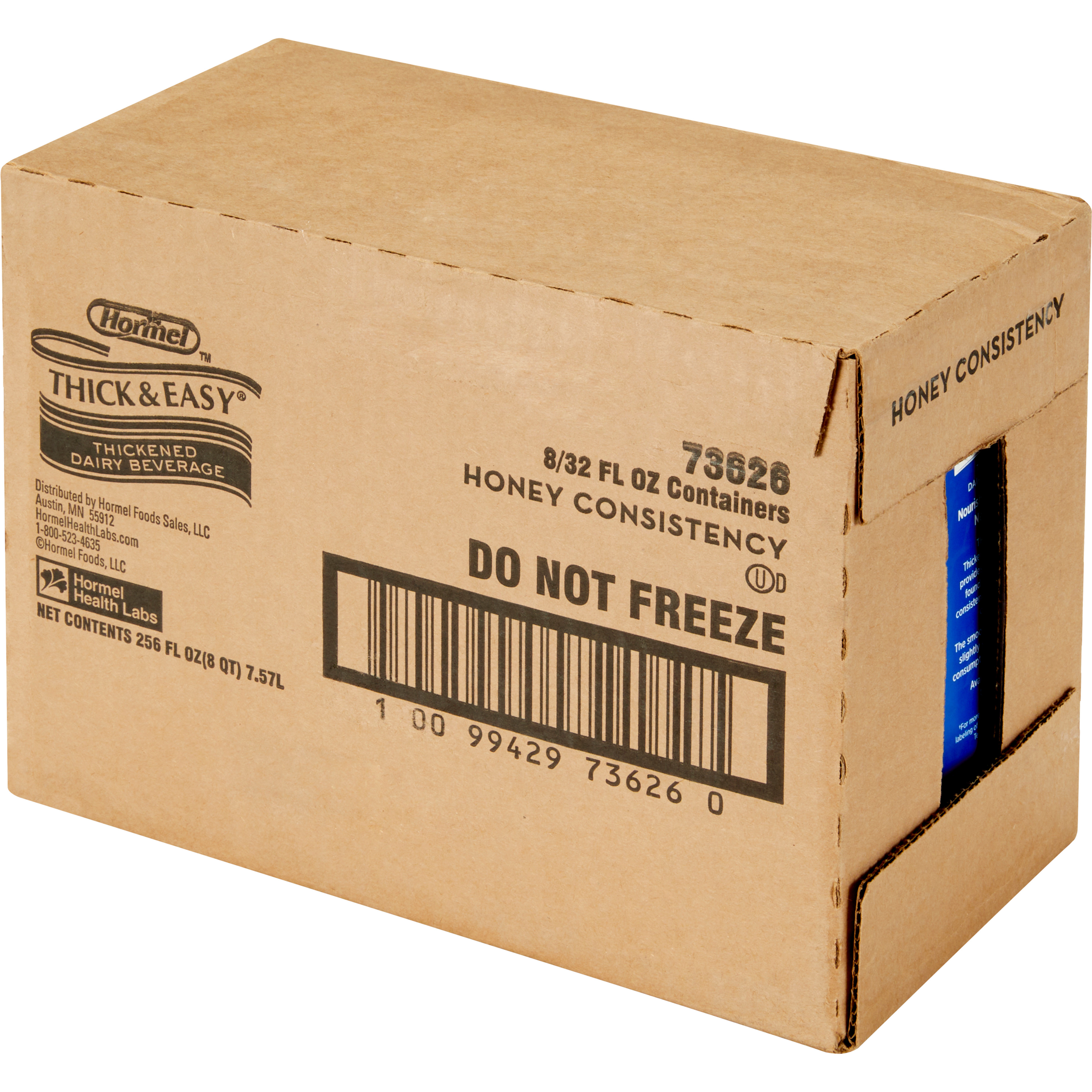 Thick & Easy Dairy Honey Consistency Milk Thickened Beverage, 32 oz. Carton