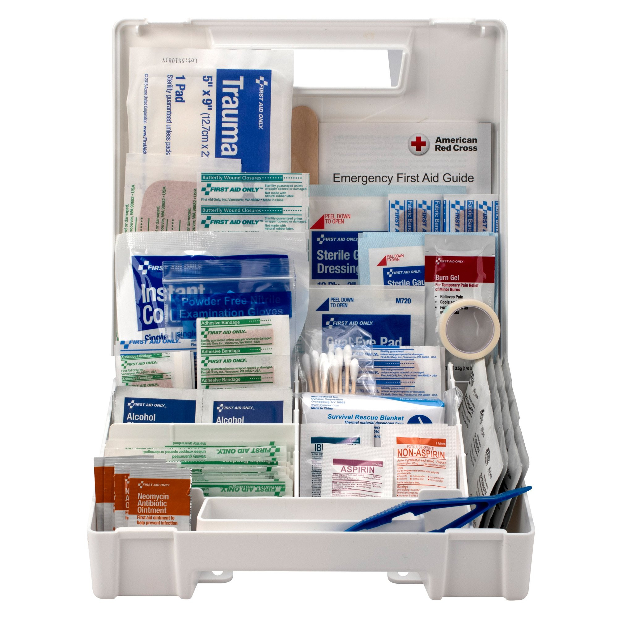 First Aid Only First Aid Kit, 200 Piece, FAO-134, 1 Kit