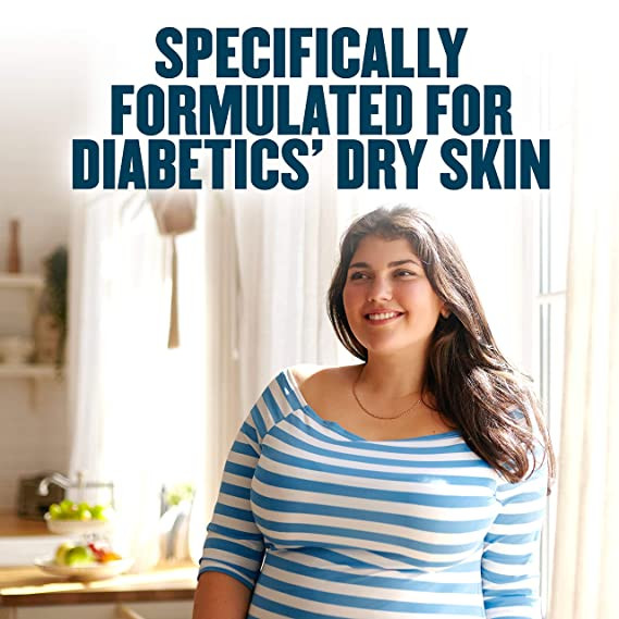 Gold Bond Ultimate Diabetics' Dry Skin Relief Foot Cream, Unscented, 3.4 oz.