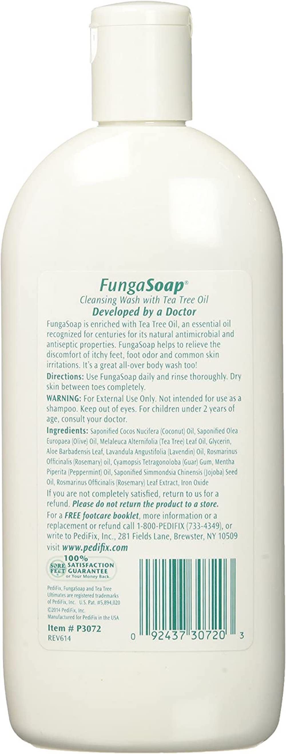 Tea Tree Ultimates Funga Soap Cleansing Wash Enriched with Tea Tree Oil, 13.5 oz., P3072, 1 Bottle