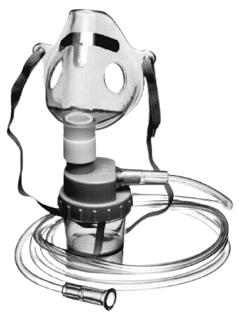 B & F Medical Handheld Nebulizer Kit with 15 mL Medication Cup & Pediatric Aerosol Mask, 64095, 1 Each