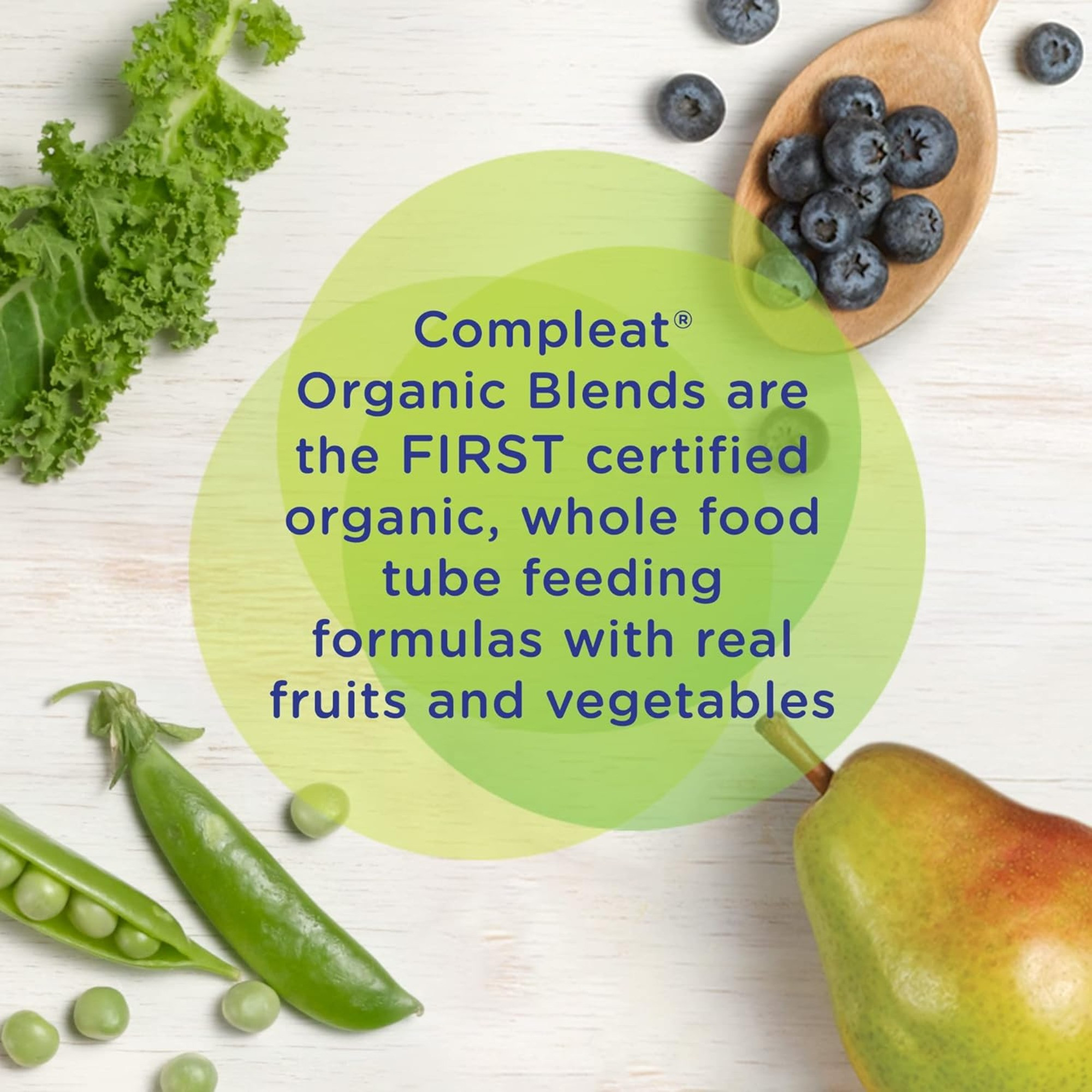 Compleat Pediatric Organic Blends Chicken-Garden Tube Feeding, 10.1 oz