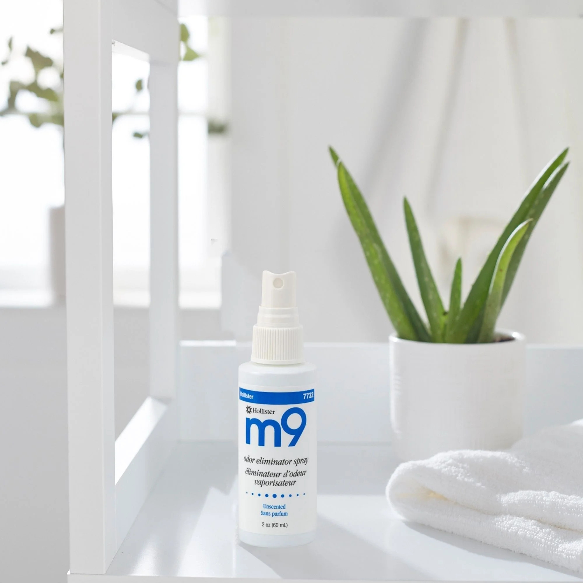 Hollister M9 Odor Eliminator Spray, Unscented, 2 oz.