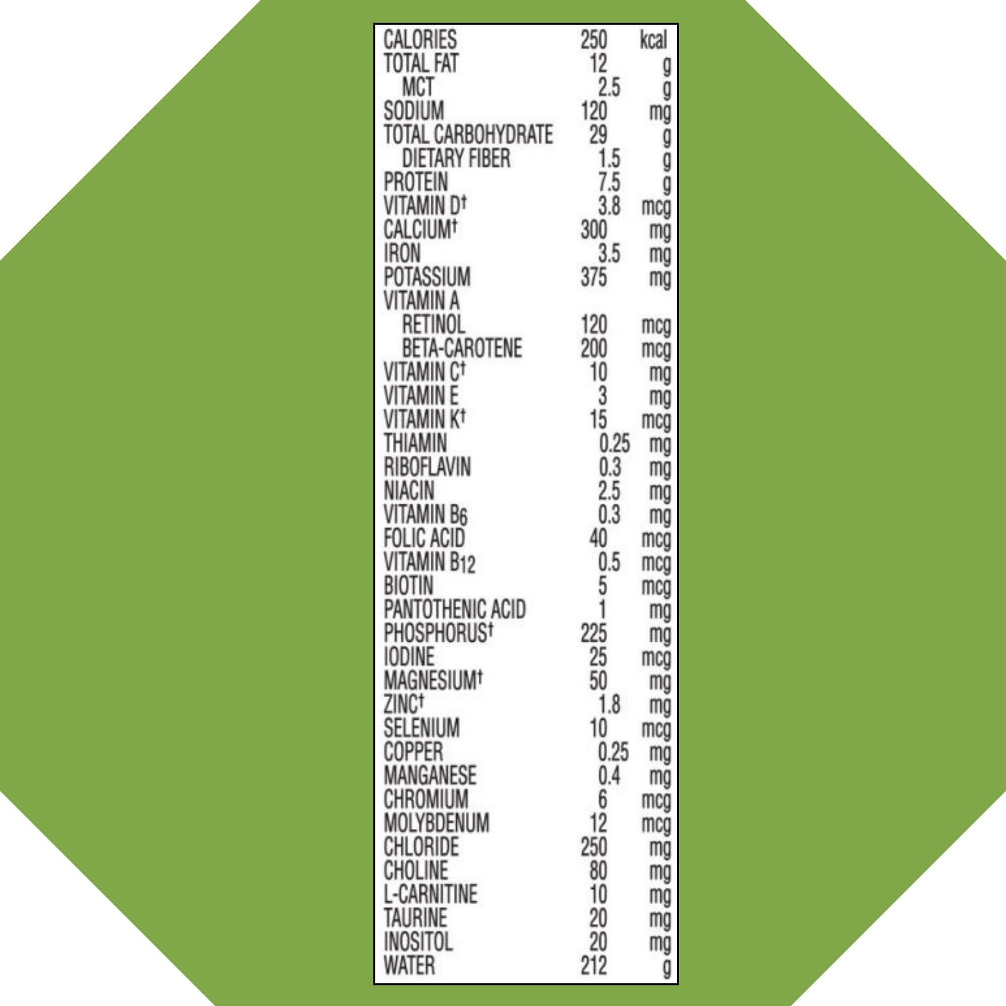 Nestle HealthScience Nutren Junior Fiber Nutritionally Complete Formula with Fiber, Vanilla, 8.45 oz., 9871616063, Case of 24