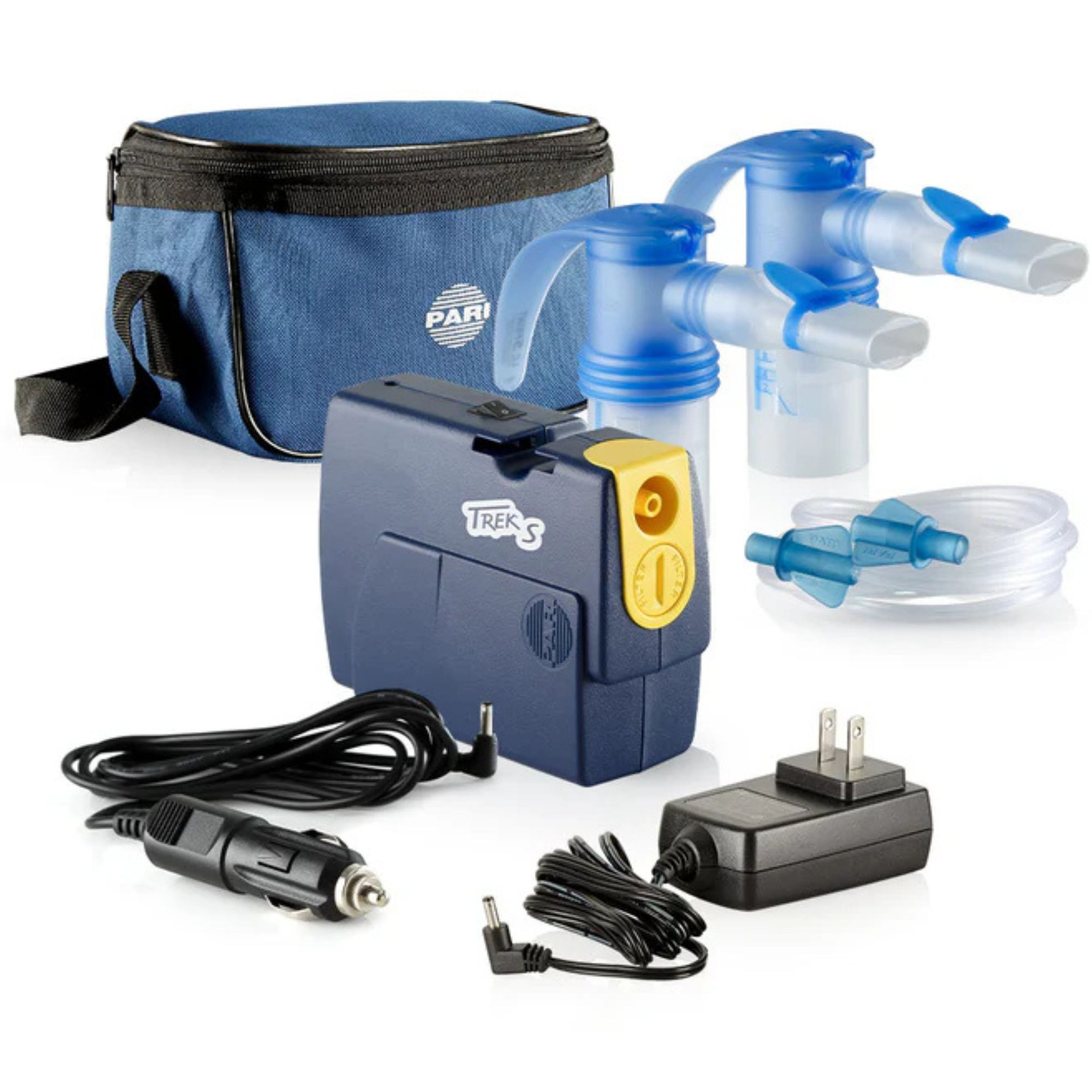 Pari Trek S Compressor Nebulizer System with 2.5 mL Medication Cup & Mouthpiece, 047F35-LCS, 1 Each