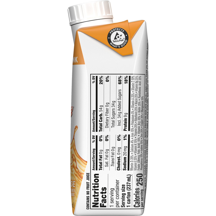 Boost Breeze Nutritional Drink, Orange, 8 oz.