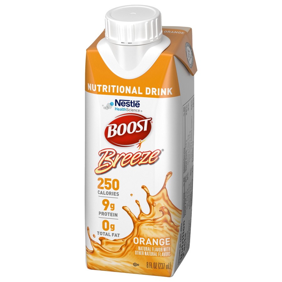 Boost Breeze Nutritional Drink, Orange, 8 oz.