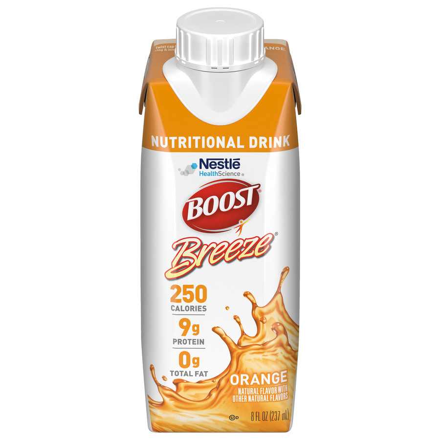 Boost Breeze Nutritional Drink, Orange, 8 oz.