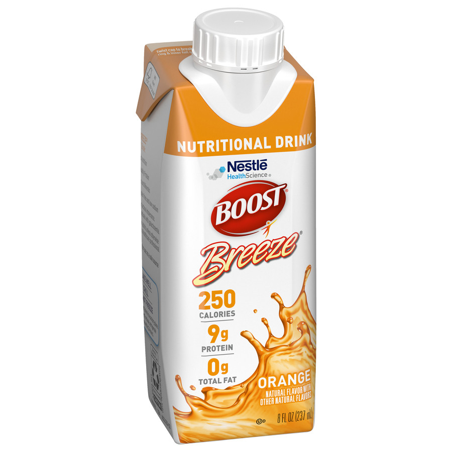 Boost Breeze Nutritional Drink, Orange, 8 oz.