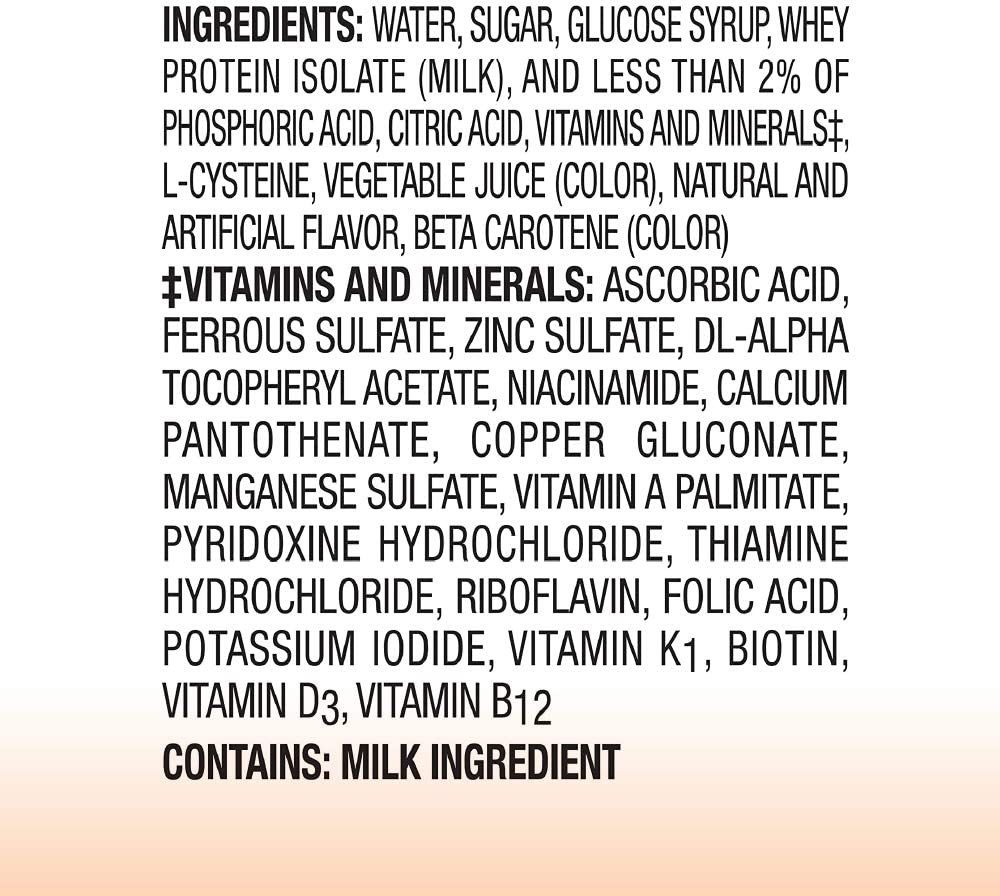 Boost Breeze Nutritional Drink, Peach, 8 oz.