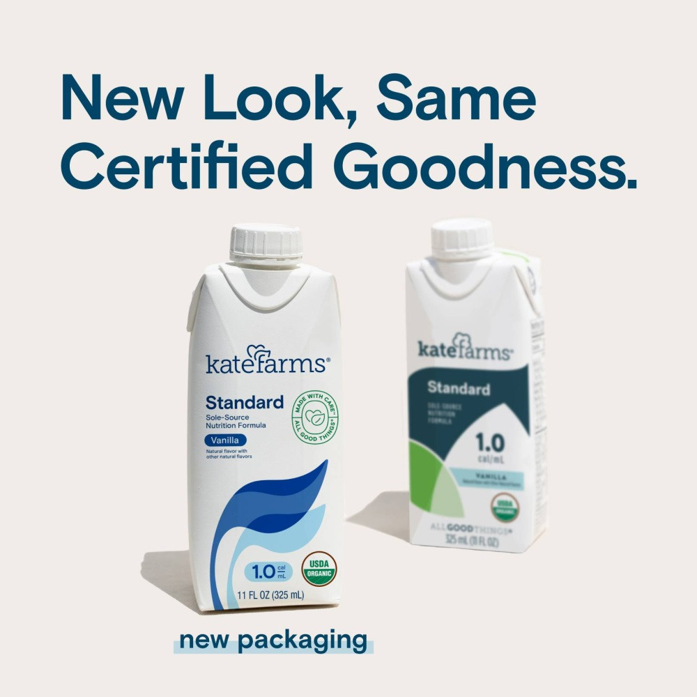 Kate Farms Standard 1.0 Sole-Source Nutrition Formula, Vanilla, 11 oz.