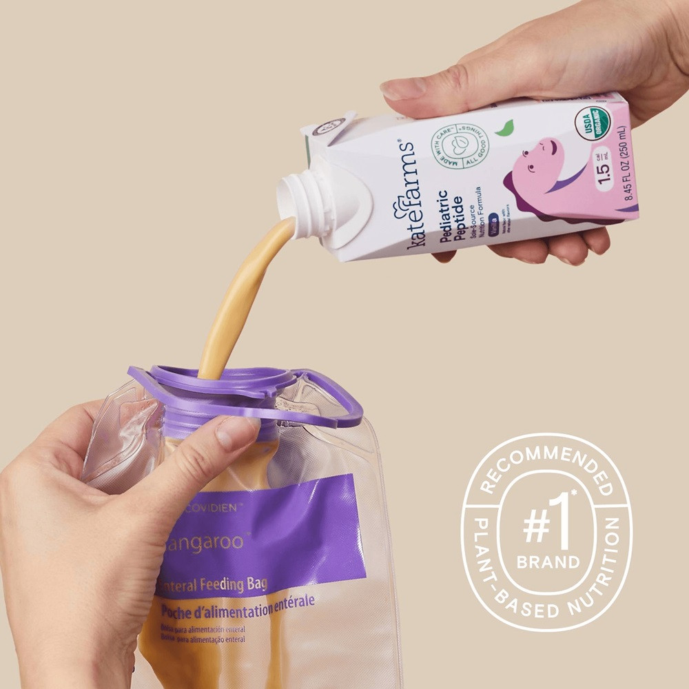 Kate Farms Pediatric Peptide 1.5 Sole-Source Nutrition Formula, Vanilla, 8.5 oz.