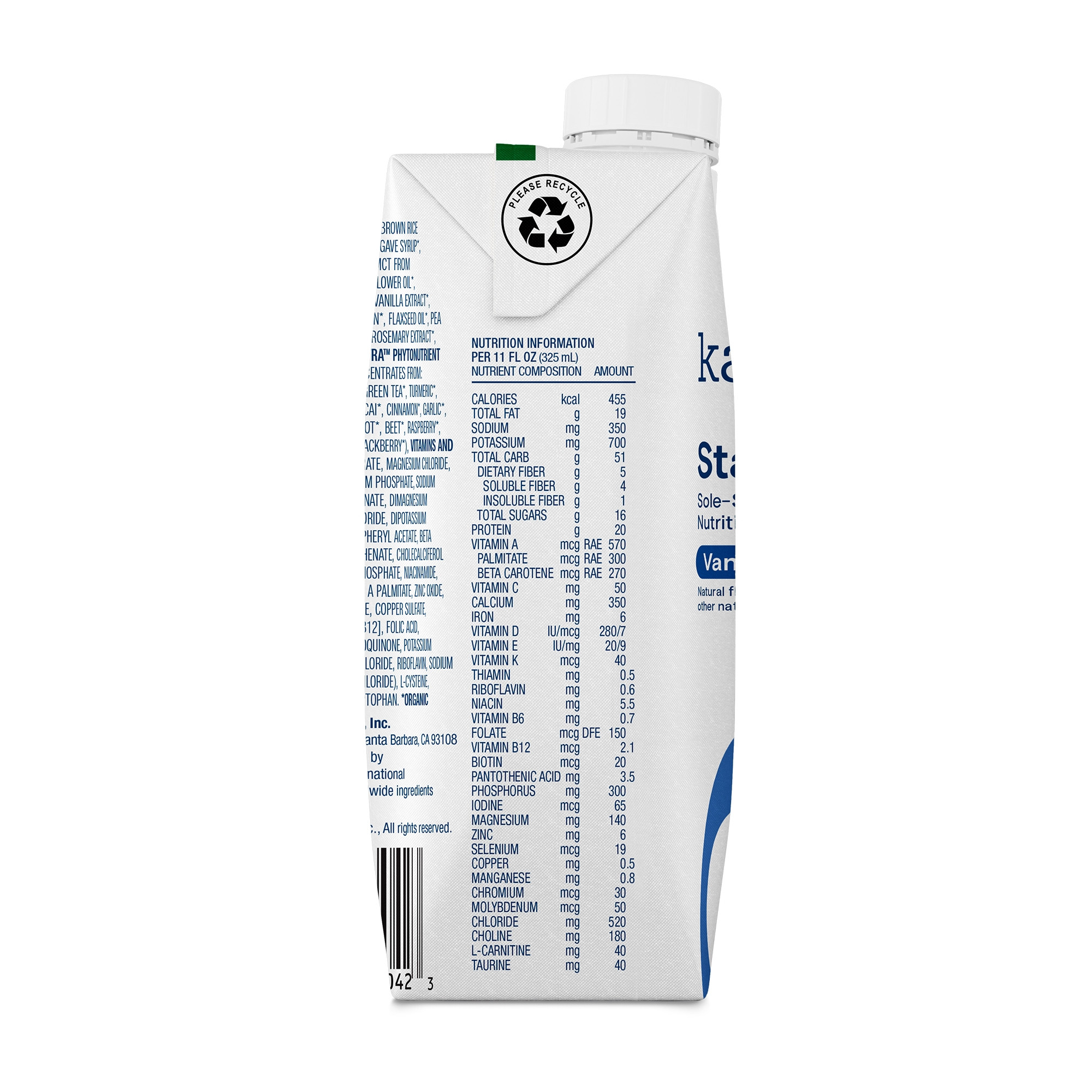 Kate Farms Standard 1.4 Sole-Source Nutrition Formula