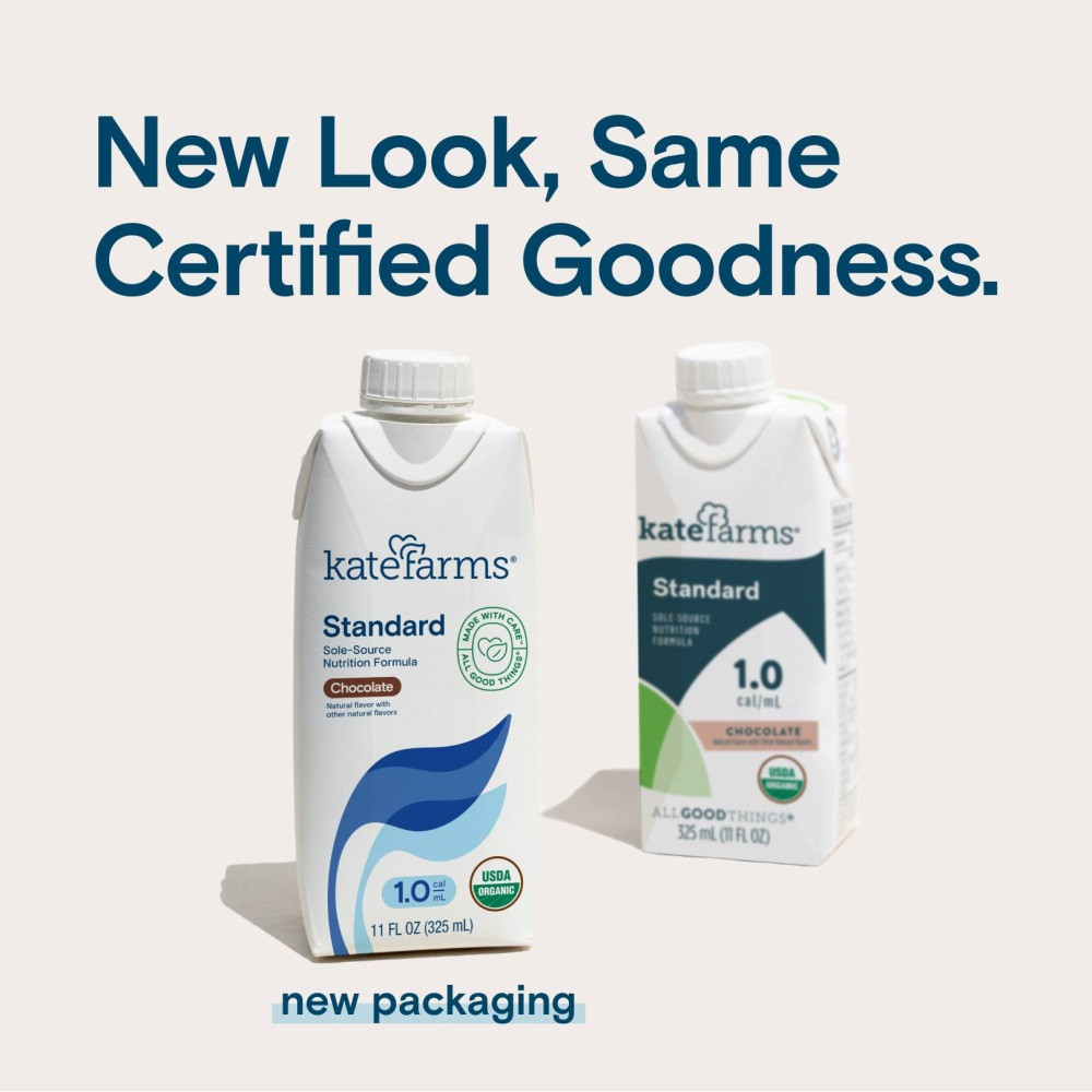 Kate Farms Standard 1.0 Sole-Source Nutrition Formula, Chocolate, 11 oz.