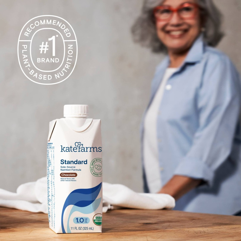 Kate Farms Standard 1.0 Sole-Source Nutrition Formula, Chocolate, 11 oz.