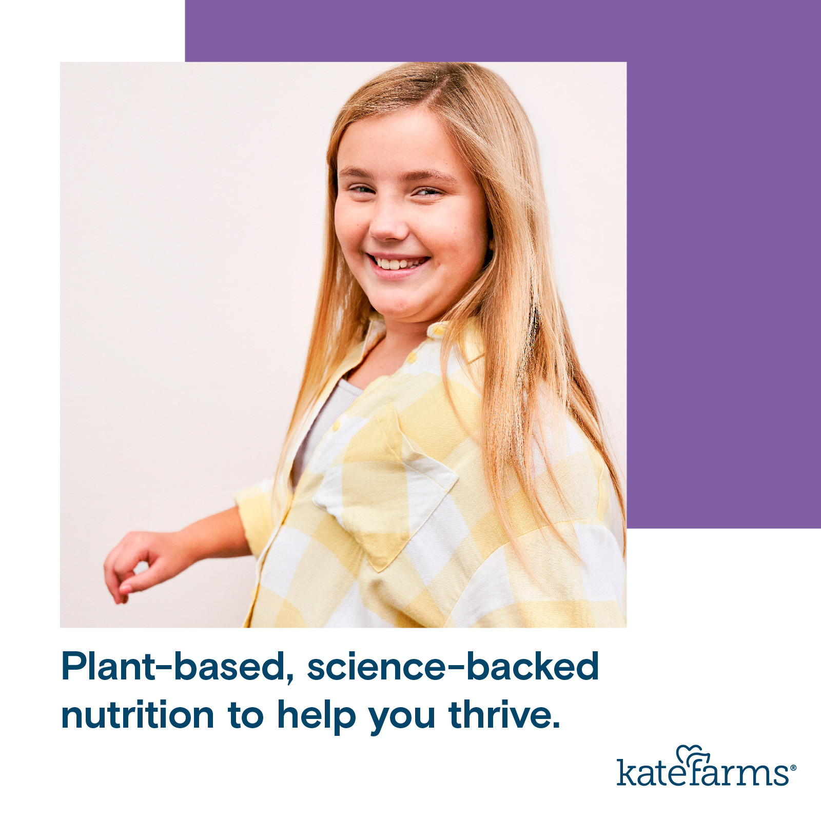 Kate Farms Pediatric Peptide 1.0 Sole-Source Nutrition Formula, Vanilla, 8.45 oz.