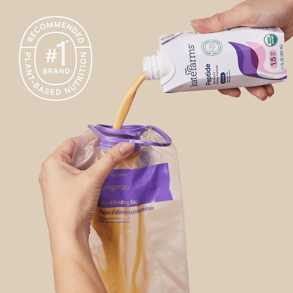 Kate Farms Peptide 1.5 Sole-Source Nutrition Formula, Vanilla, 11 oz.