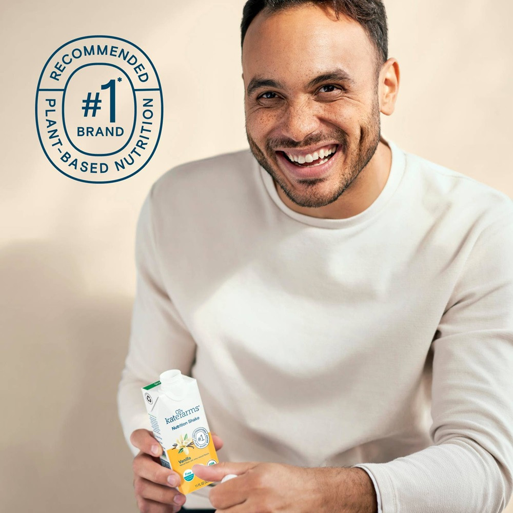 Kate Farms Nutrition Shake, Vanilla, 11 oz.