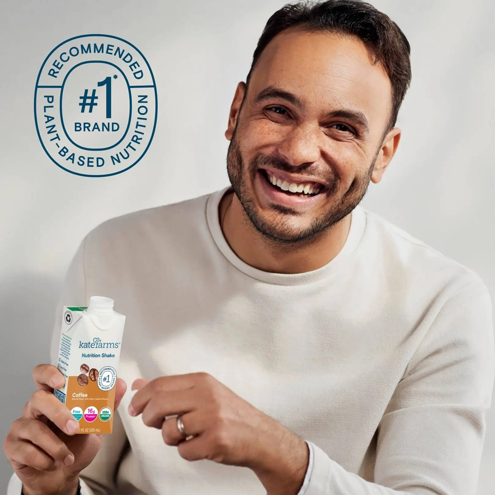 Kate Farms Nutrition Shake, Coffee, 11 oz.