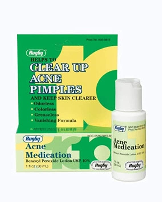Rugby Acne Medication Cream, 1.5 oz.