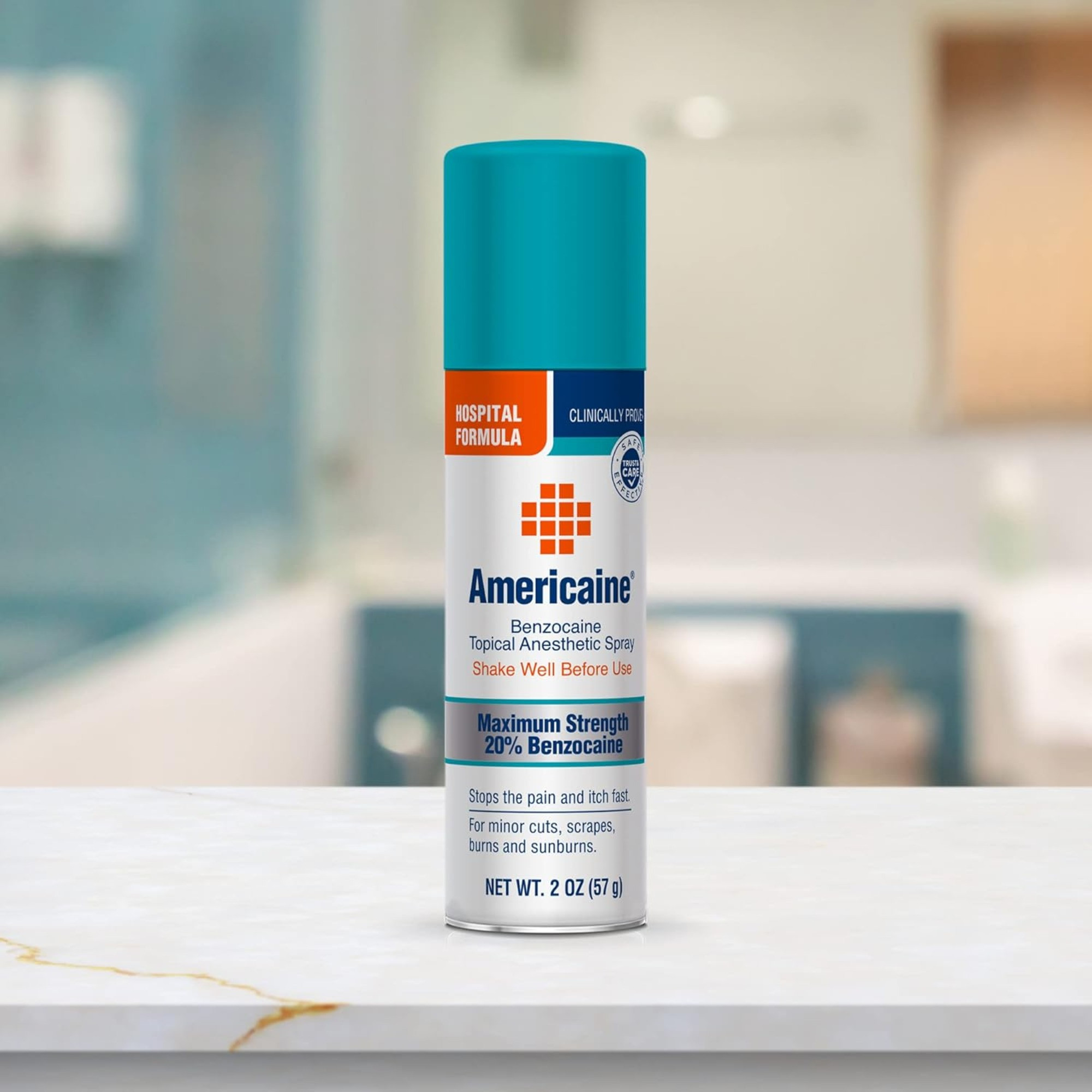 Americaine Benzocaine Topical Antiseptic Spray, 2 oz.