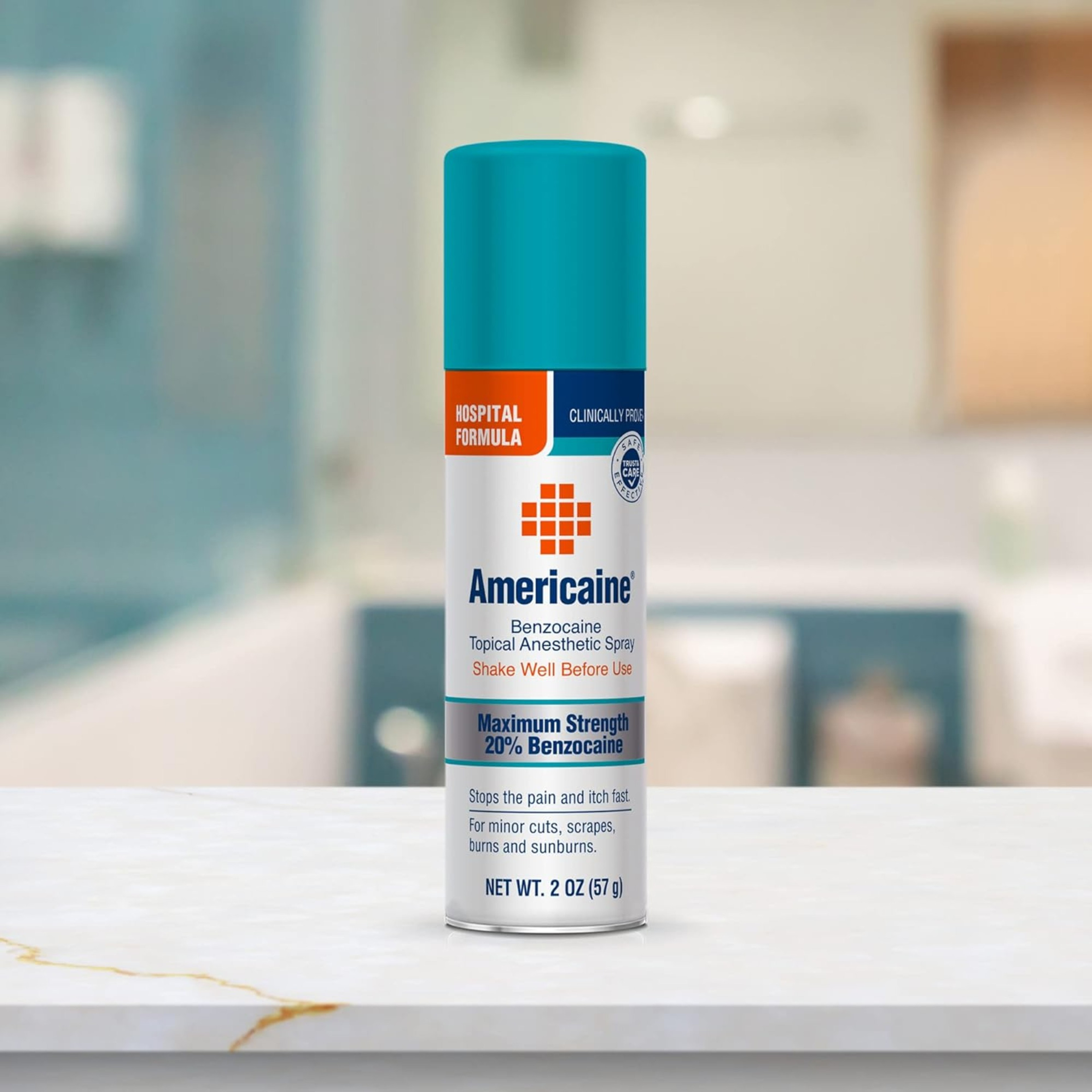 Americaine Benzocaine Topical Antiseptic Spray, 2 oz.