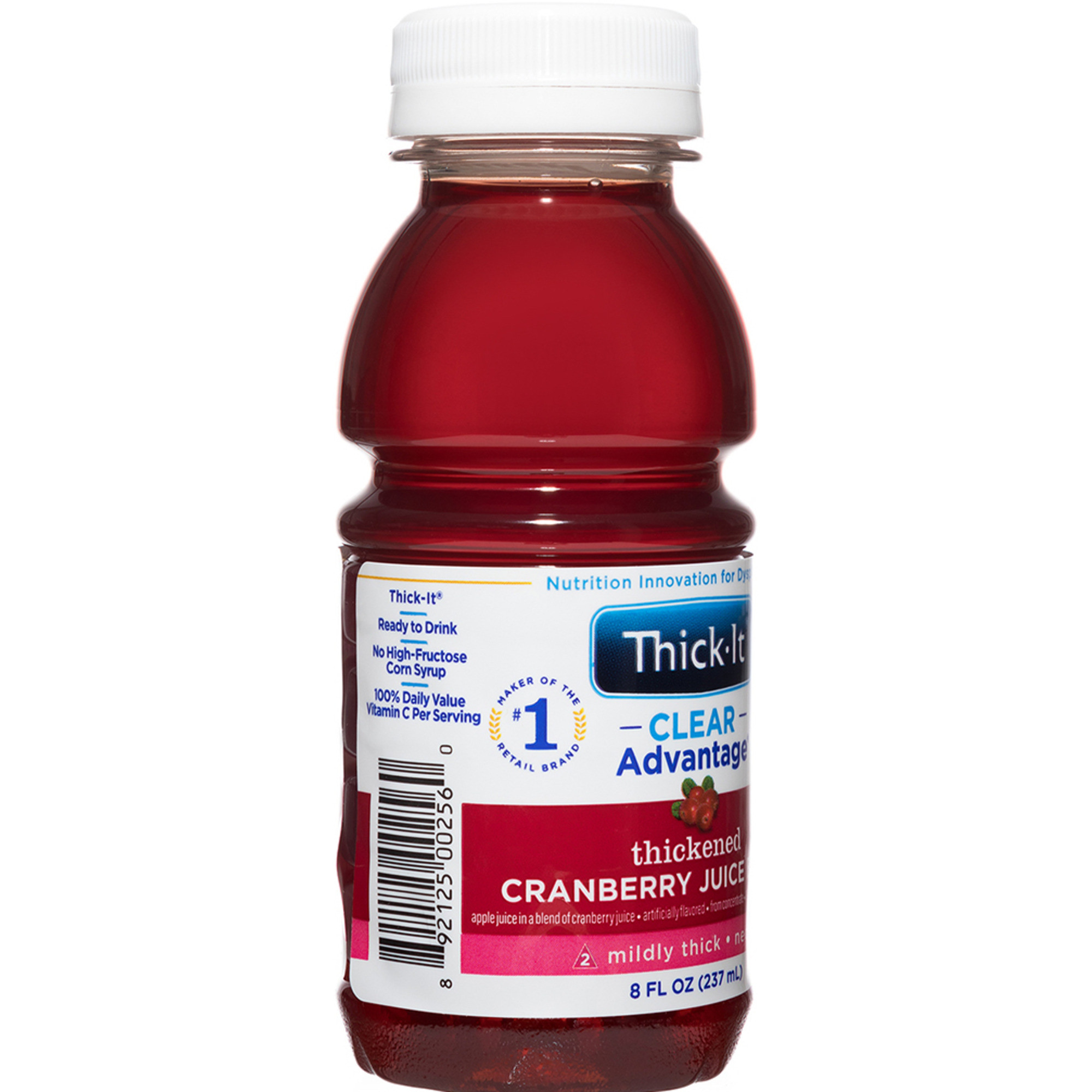 Thick-It Clear Advantage Thickened Cranberry Juice Blend, Mildly Thick, Nectar Consistency
